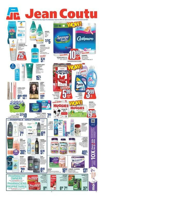 Great discounts on selected products from August 15 to August 21 2024 - flyer page 1
