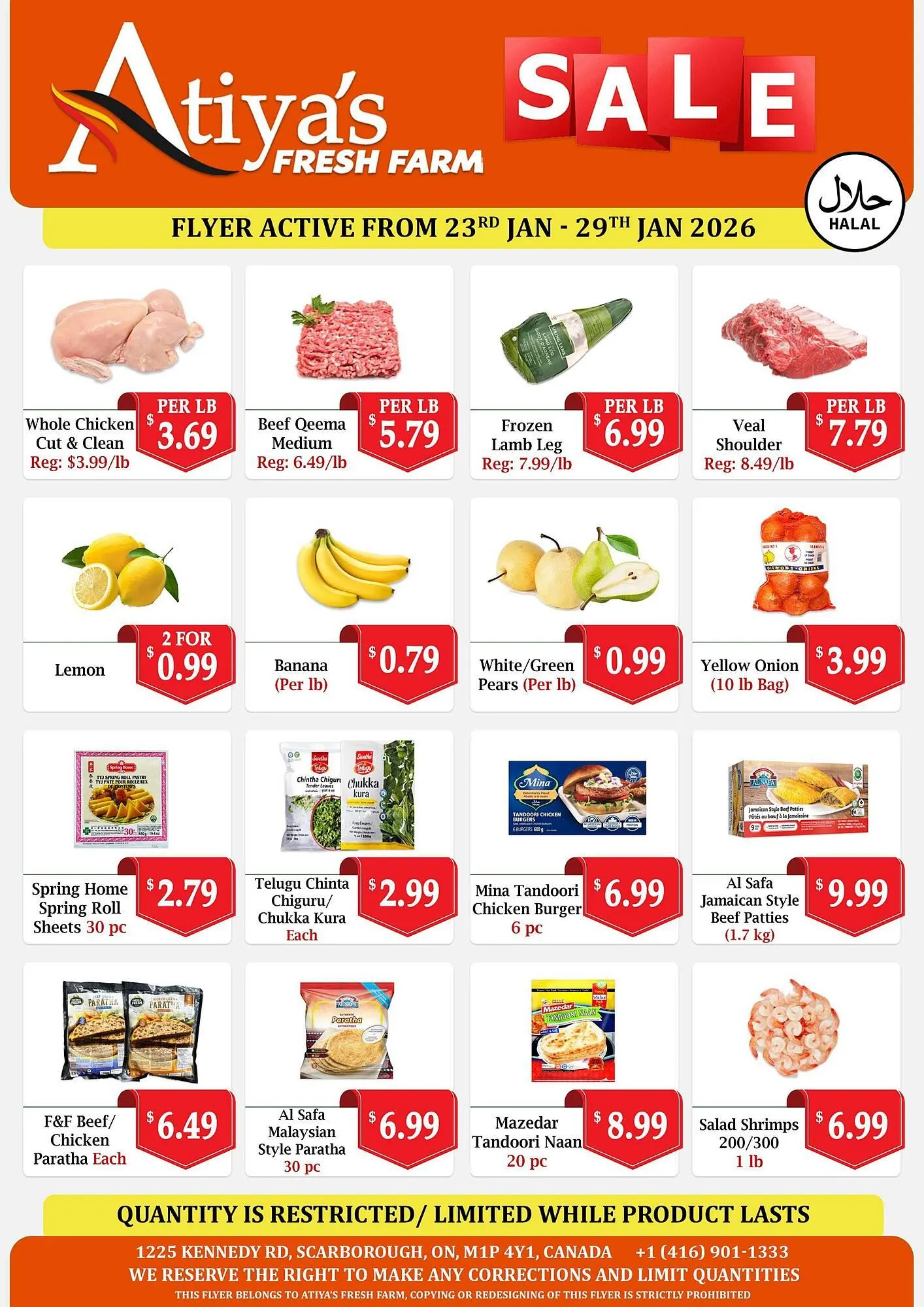 Atiyas Fresh Farm flyer - 1