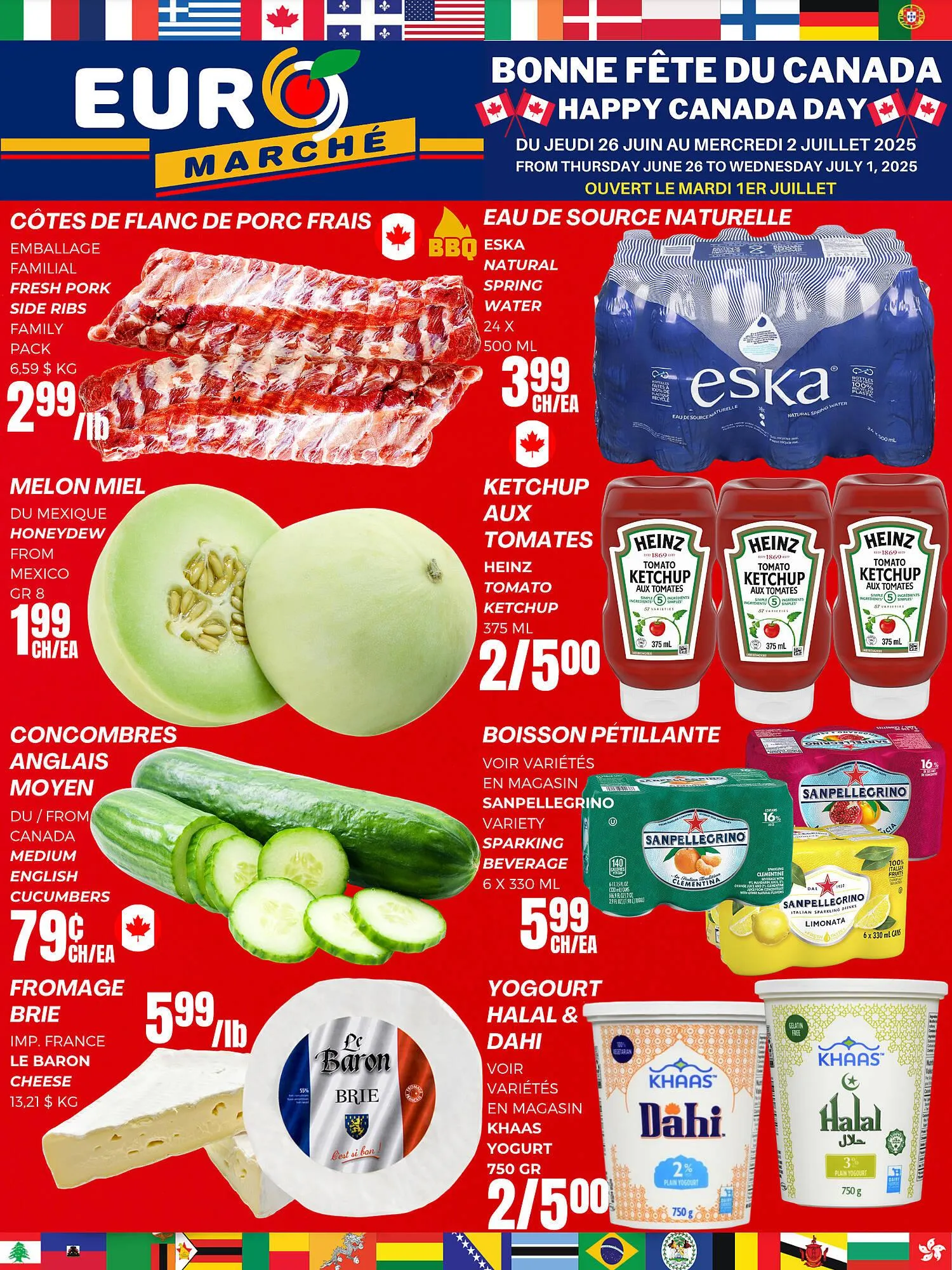 Euromarché flyer from June 26 to July 2 2025 - flyer page 1