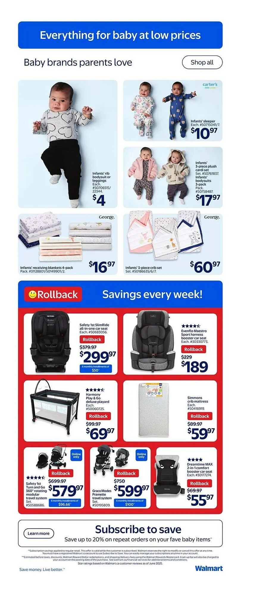 Walmart flyer from August 14 to August 20 2025 - flyer page 8