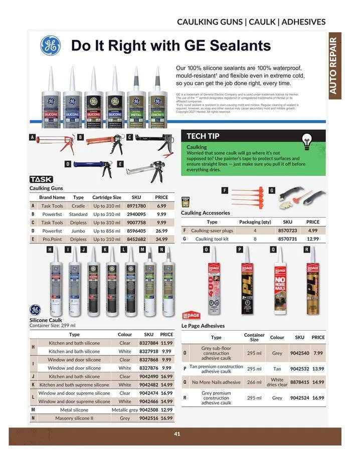 Auto Repair Catalogue from April 23 to April 22 2025 - flyer page 41