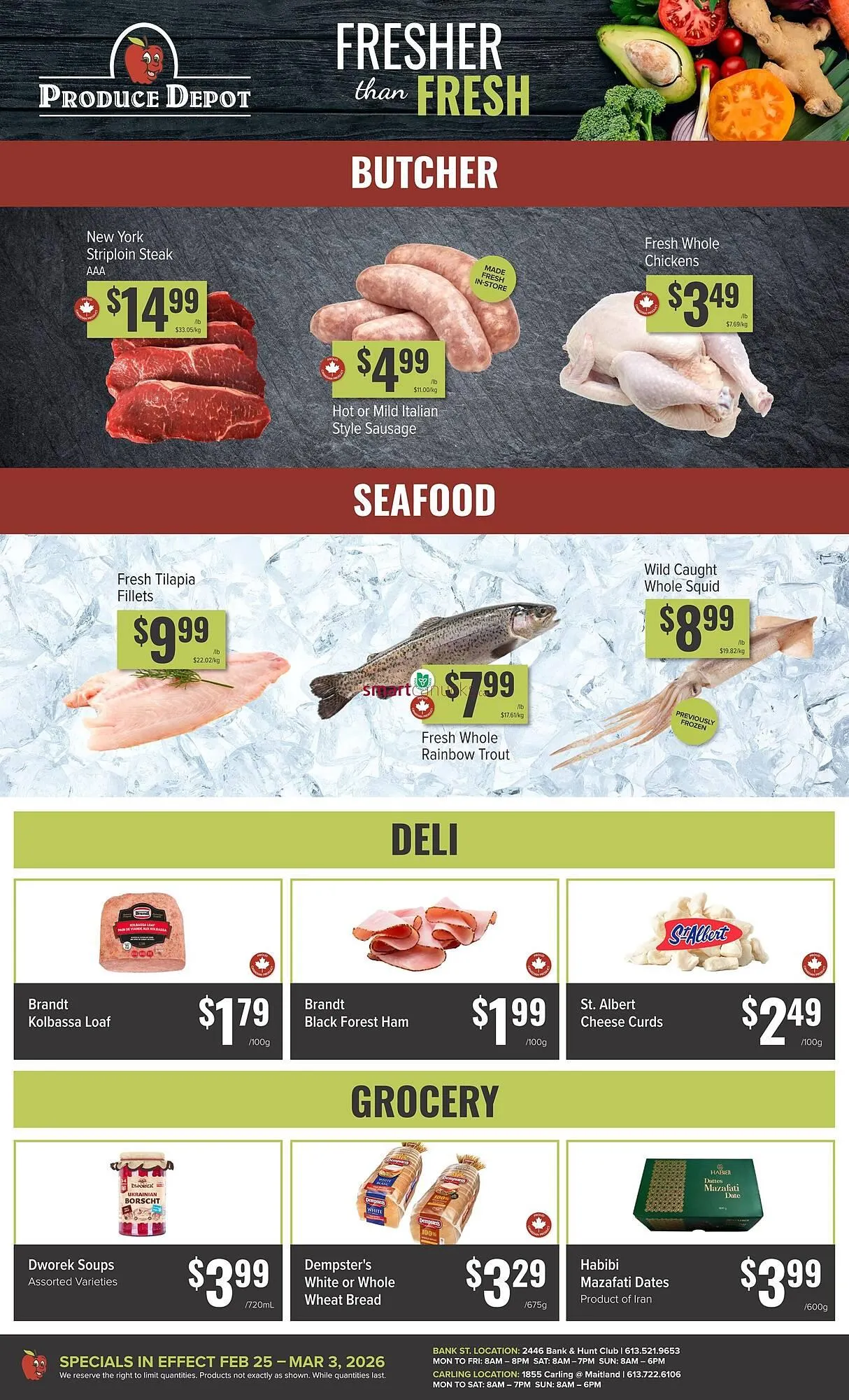Produce Depot flyer from February 25 to March 3 2026 - flyer page 2