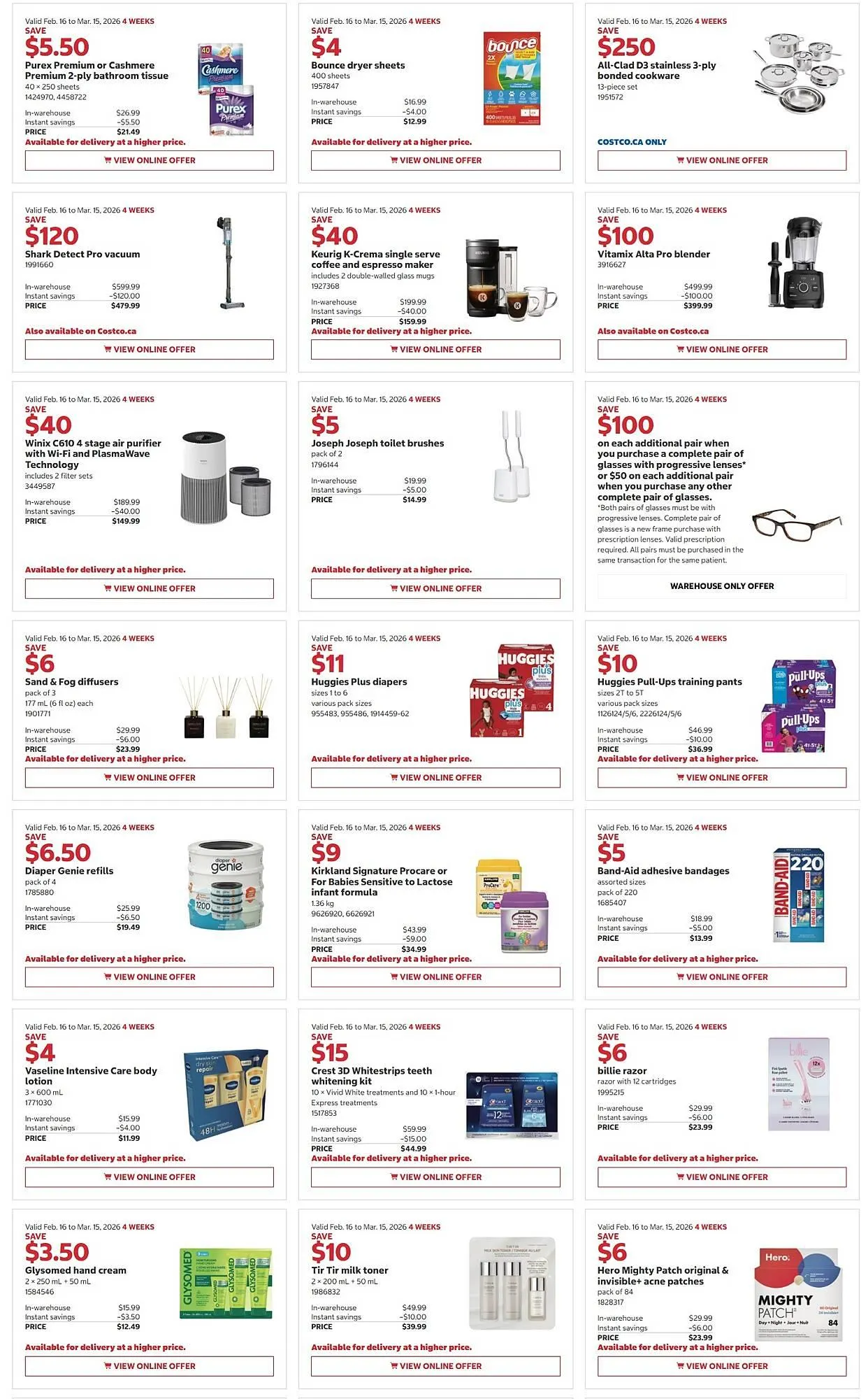 Costco flyer from March 2 to March 15 2026 - flyer page 2