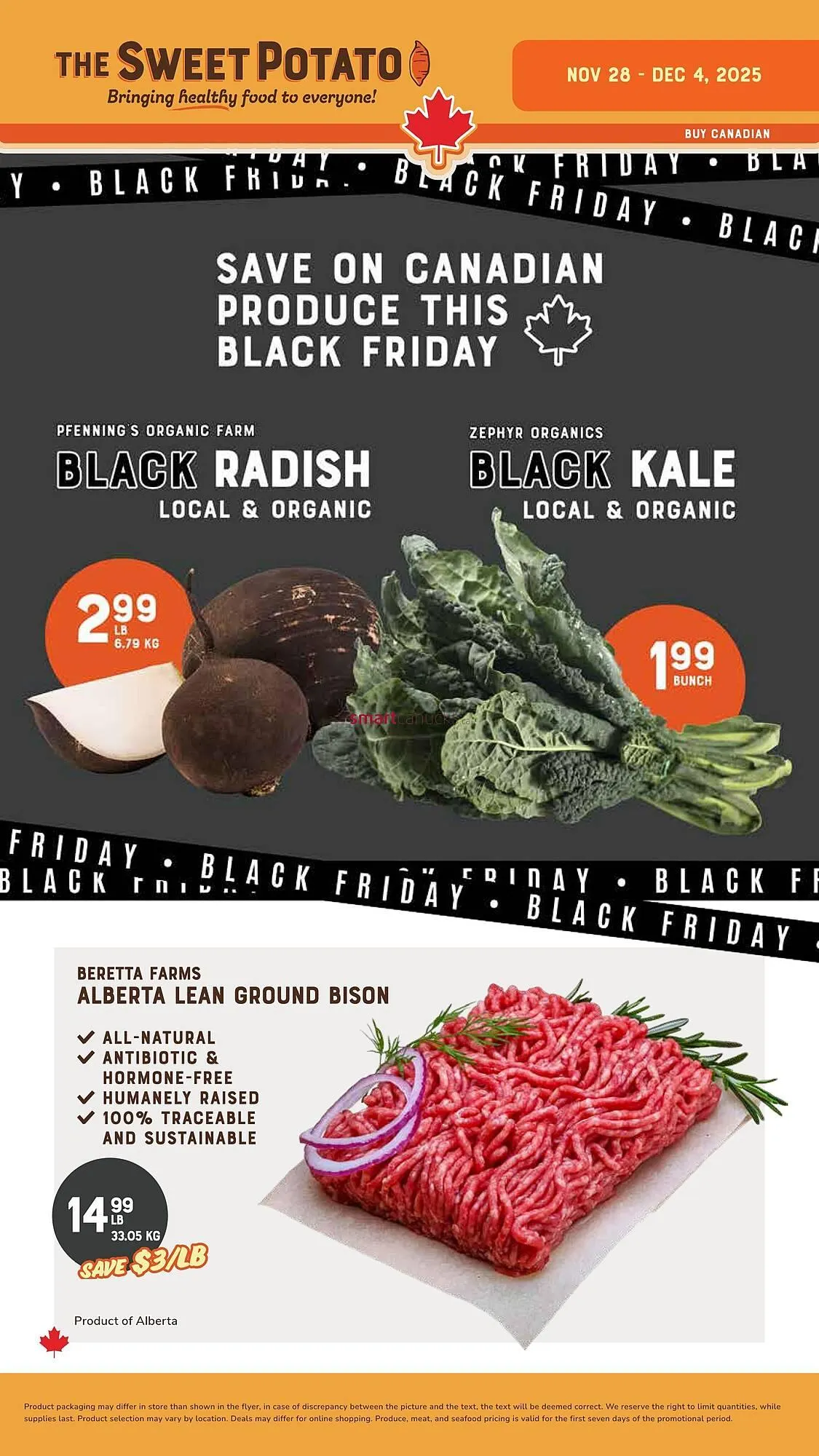 The Sweet Potato flyer - 1