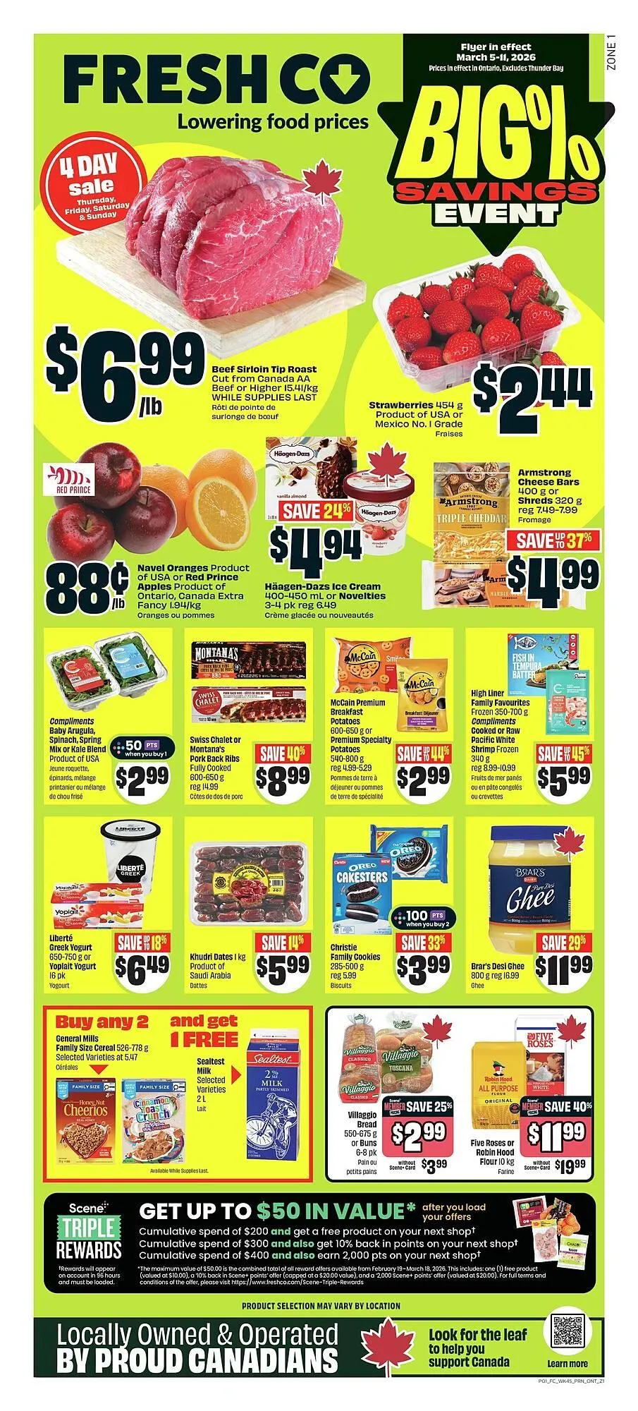 FreshCo flyer from March 5 to March 12 2026 - flyer page 1