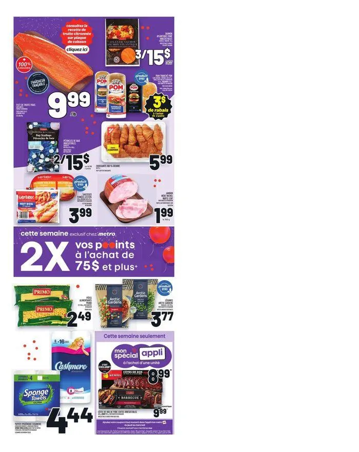 Metro weekly flyer Quebec from June 6 to June 12 2024 - flyer page 3