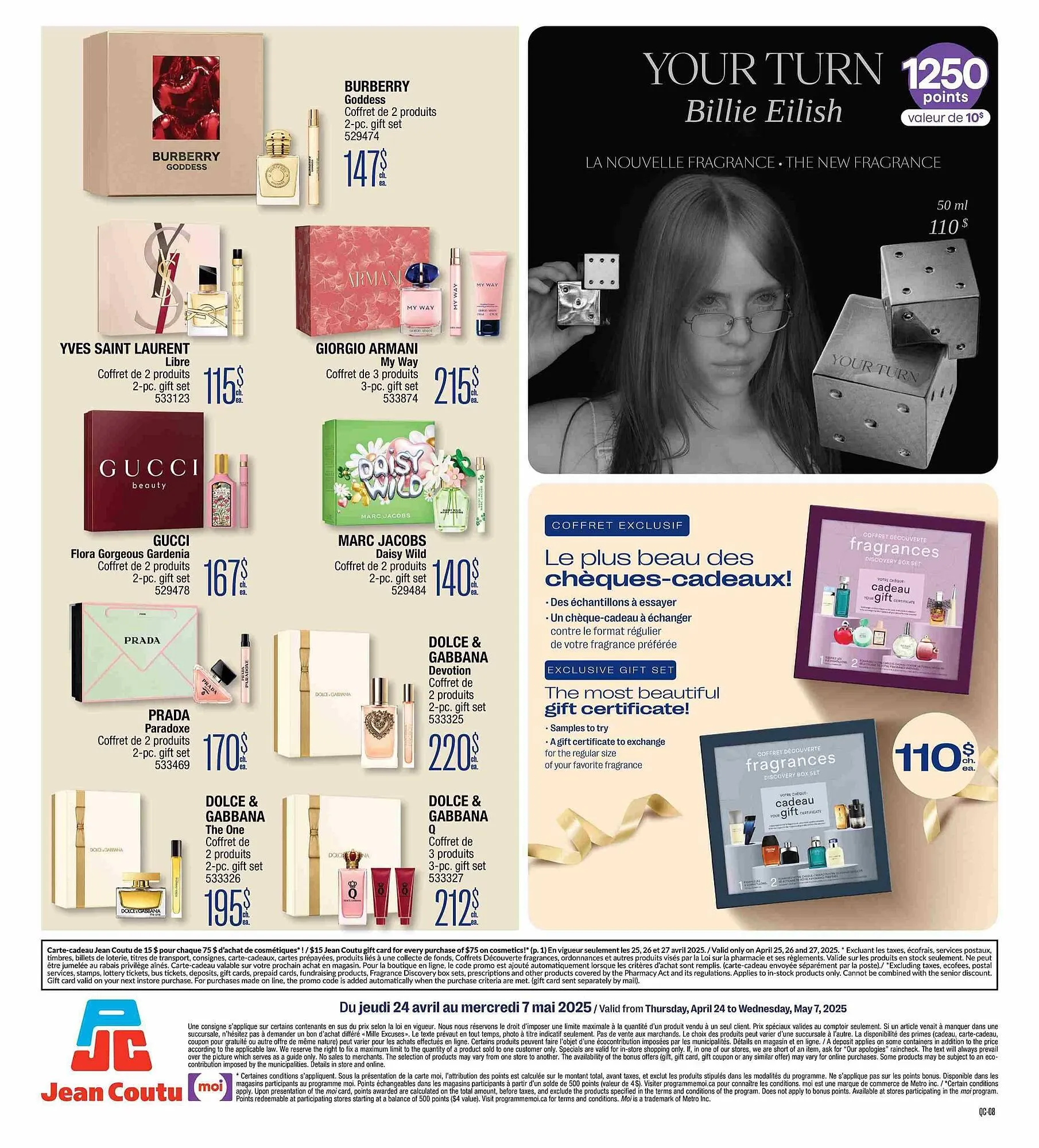 Jean Coutu flyer from April 24 to April 30 2025 - flyer page 8