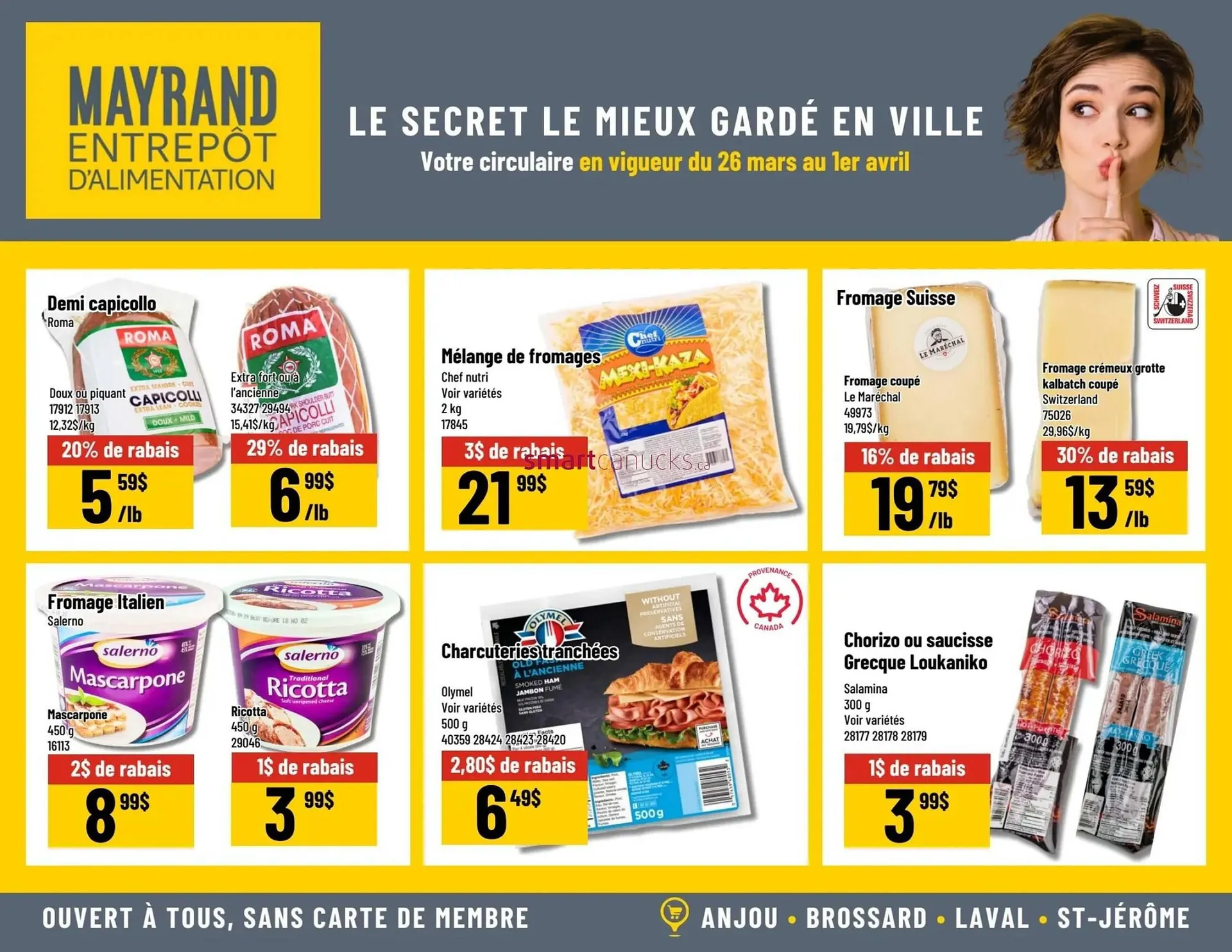 Mayrand flyer from March 27 to April 2 2025 - flyer page 4