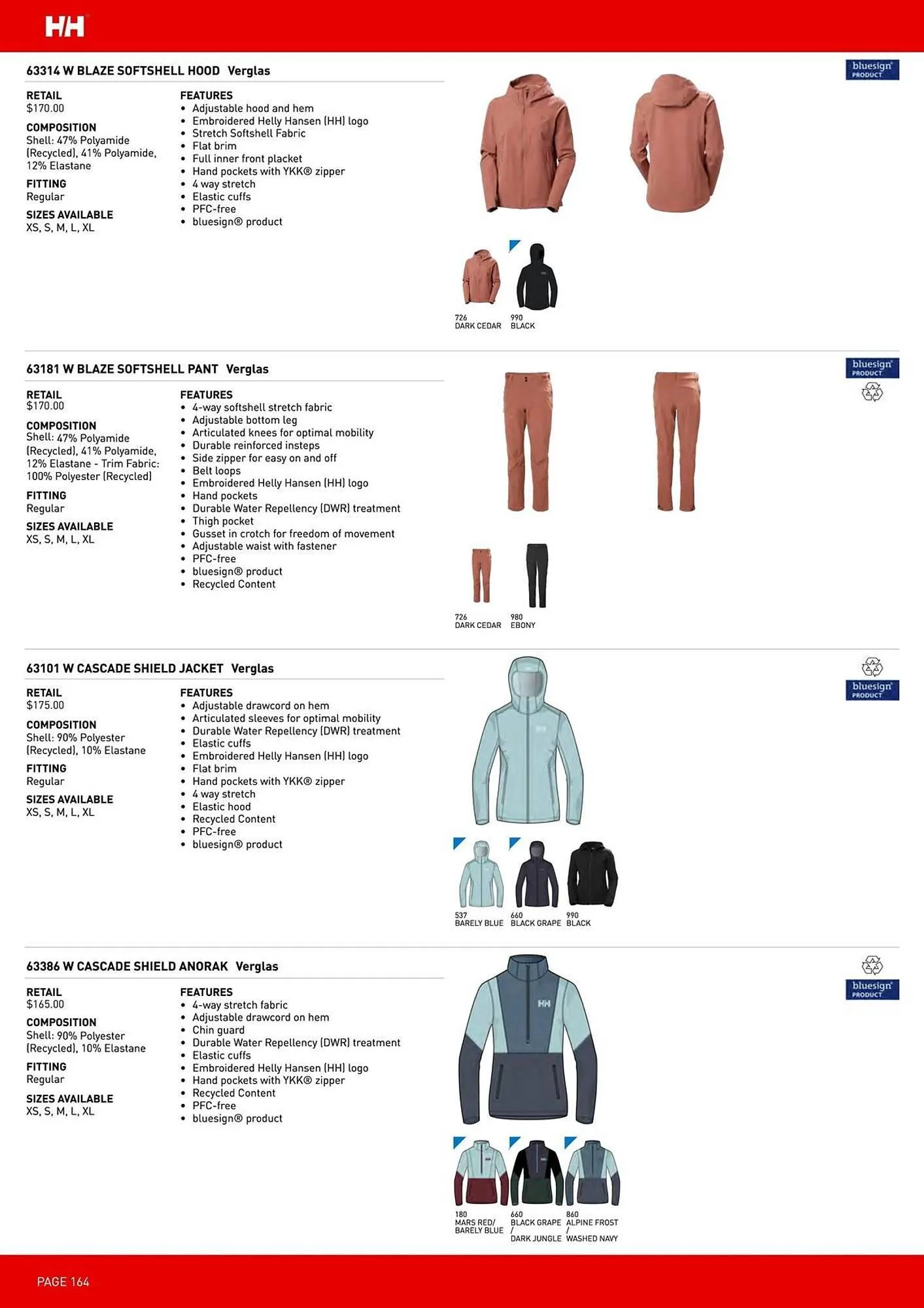 Helly Hansen flyer from September 11 to February 28 2026 - flyer page 164