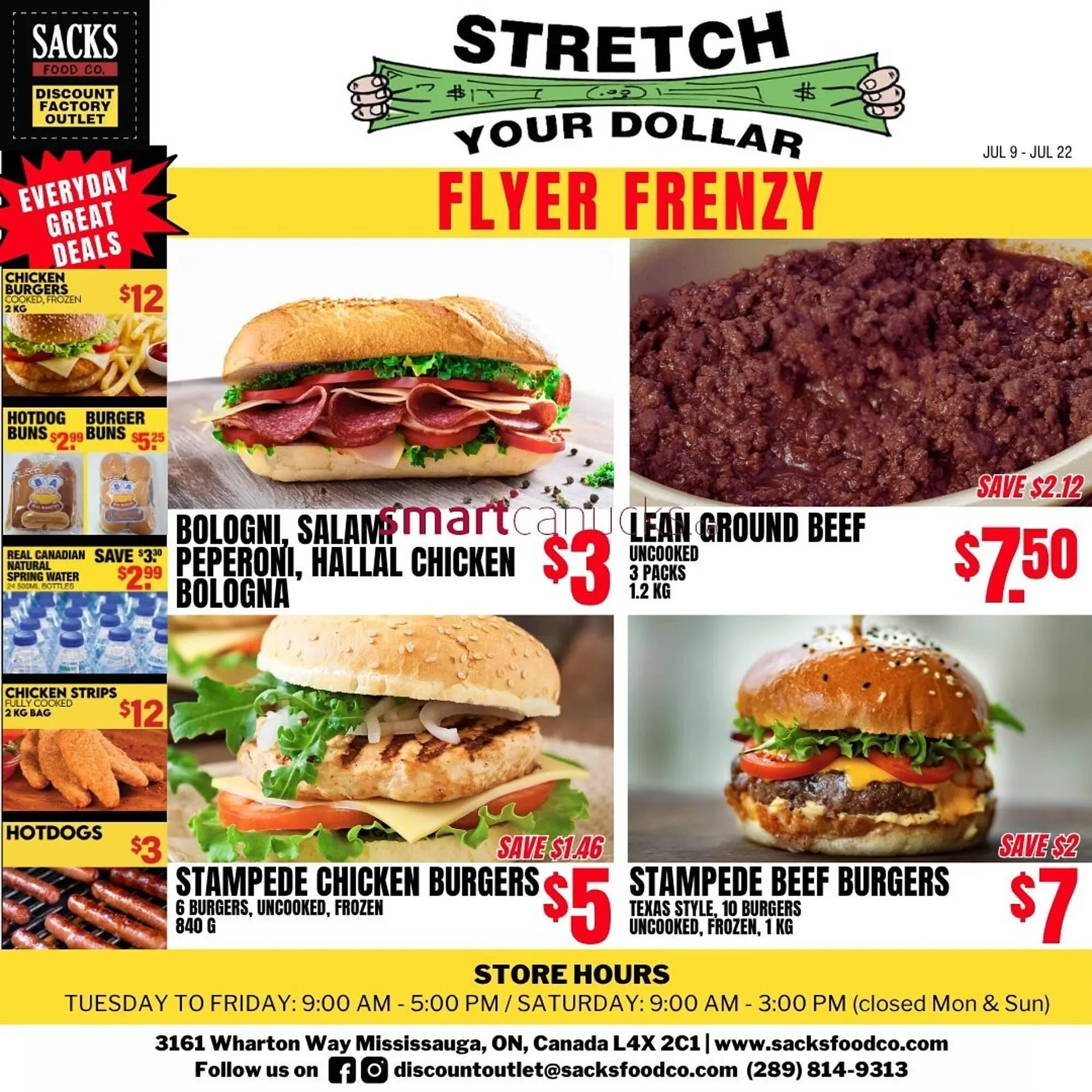 Sacks Food Co. flyer - 1