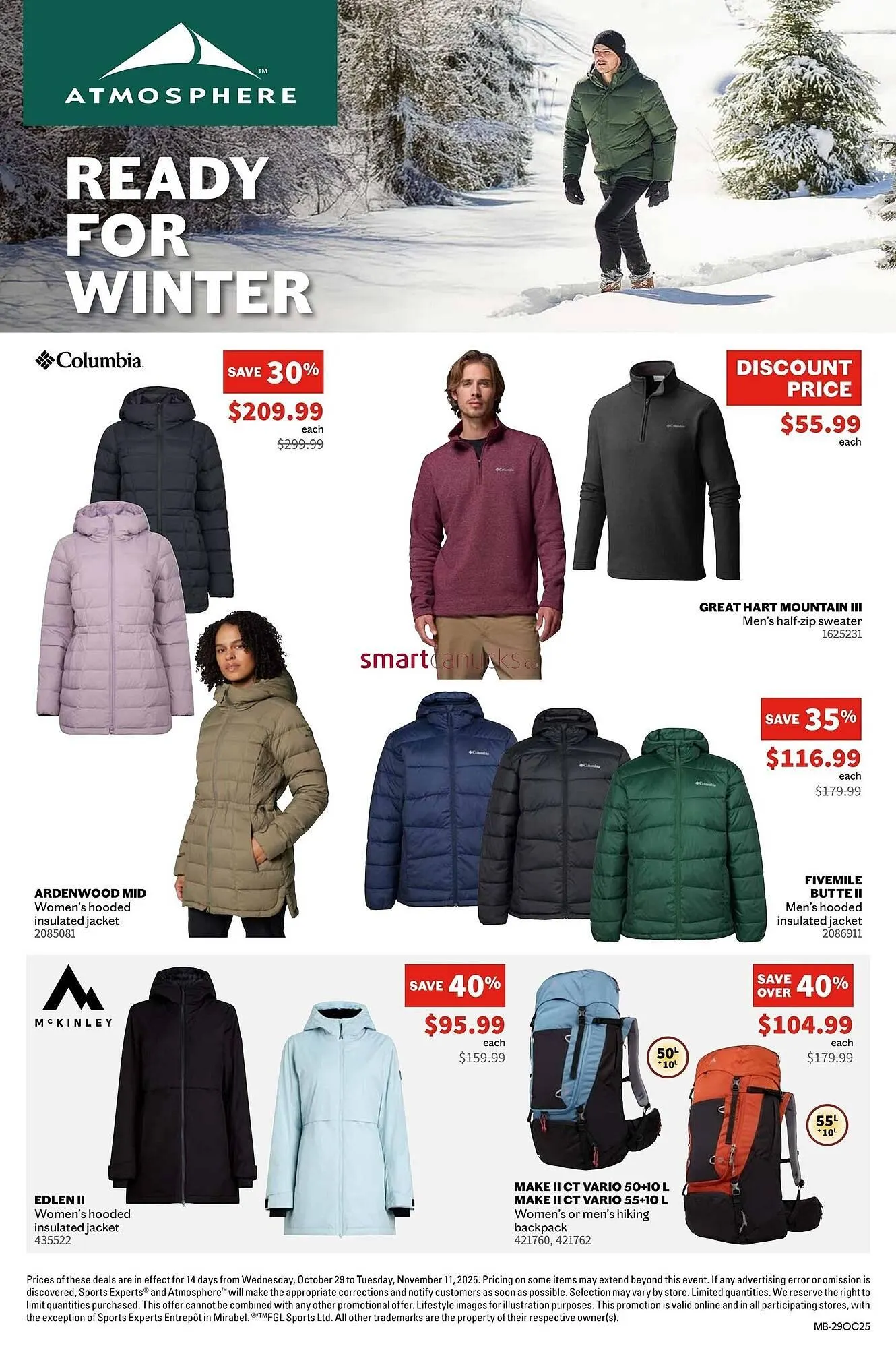 Sports Experts flyer from October 30 to November 5 2025 - flyer page 4