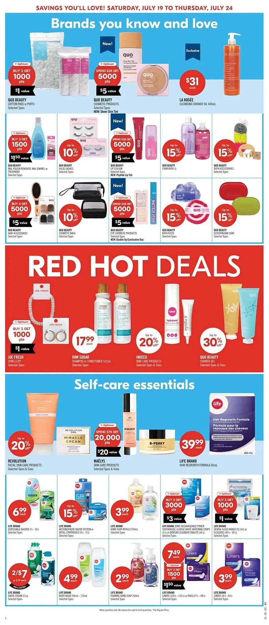 Shoppers Drug Mart flyer from July 19 to July 25 2025 - flyer page 15