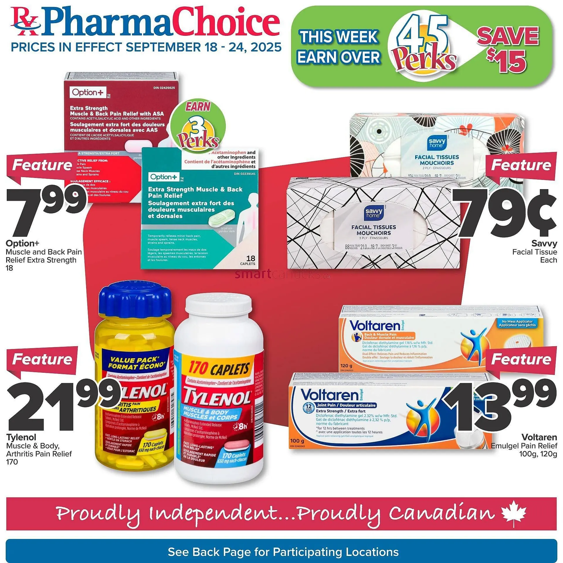 PharmaChoice flyer from September 18 to September 24 2025 - flyer page 1