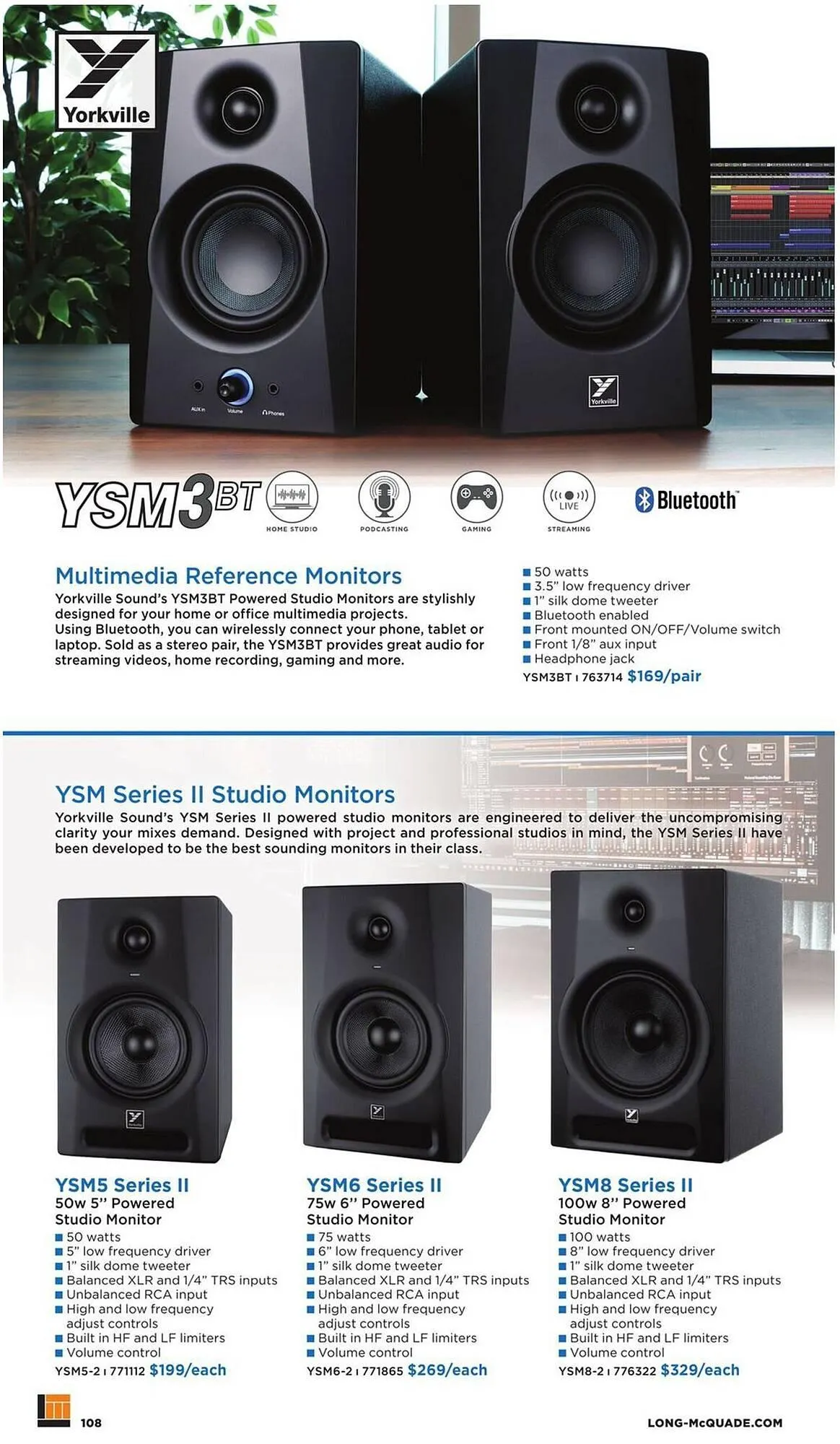 Long & McQuade flyer from October 9 to October 31 2025 - flyer page 108