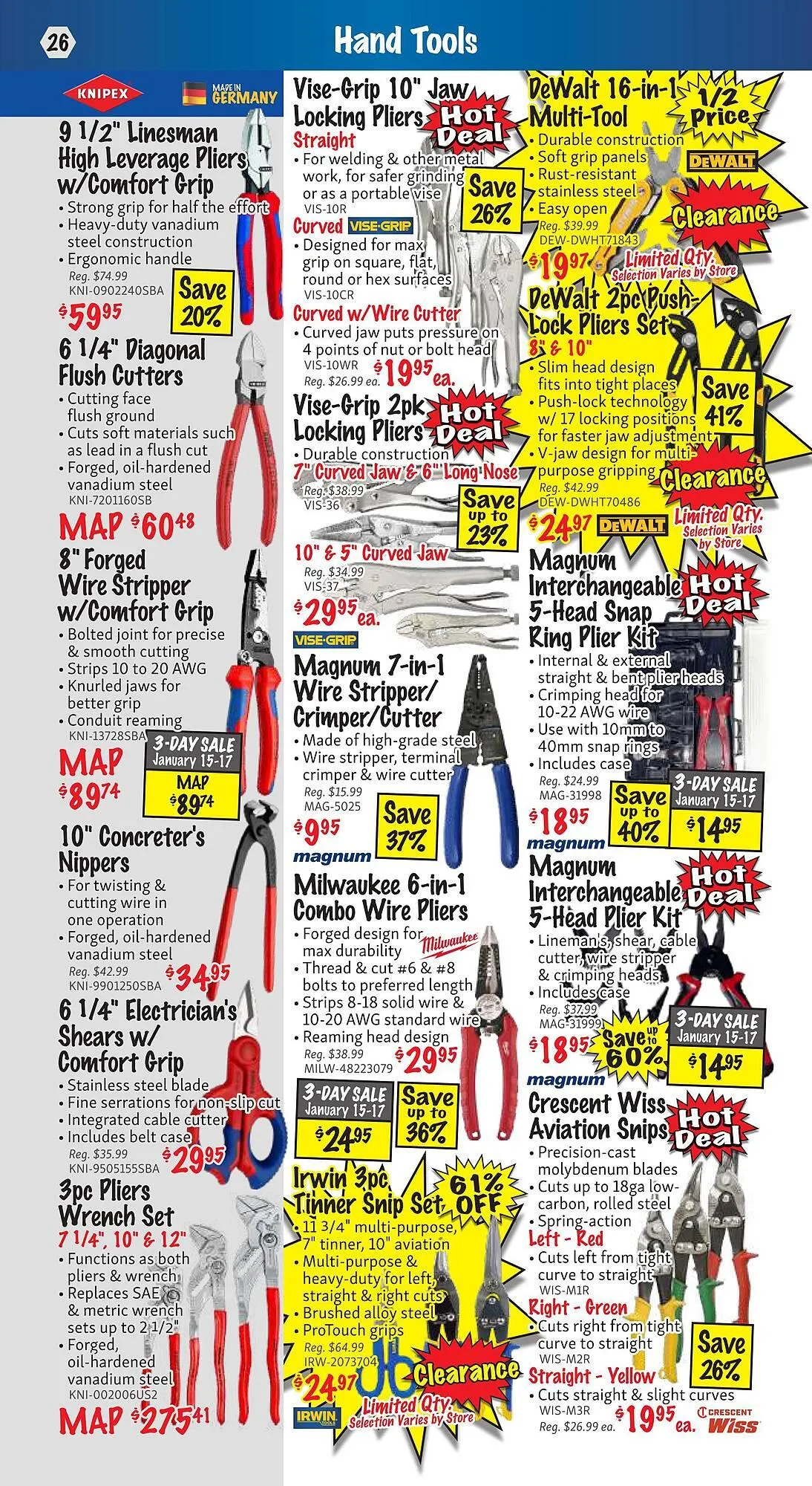 KMS Tools flyer from January 1 to January 31 2026 - flyer page 26
