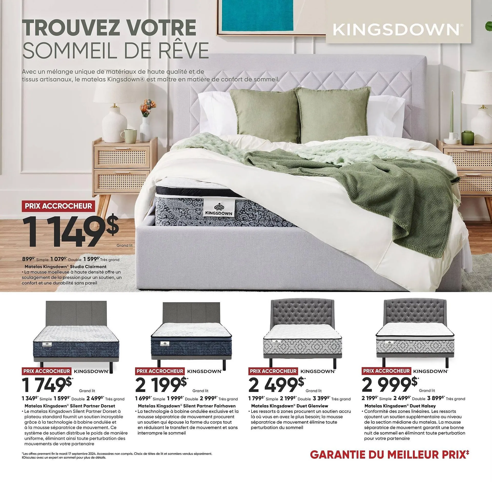 Dormez Vous flyer from September 12 to September 18 2024 - flyer page 3