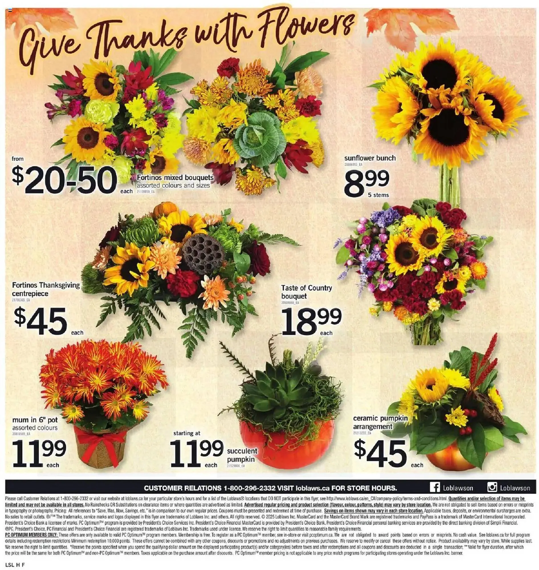 Loblaws flyer from October 9 to October 12 2025 - flyer page 14