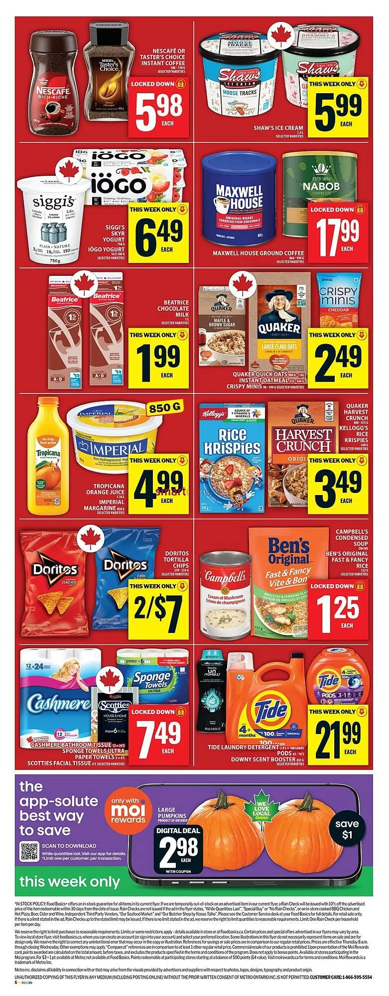 Food Basics flyer from October 2 to October 8 2025 - flyer page 4