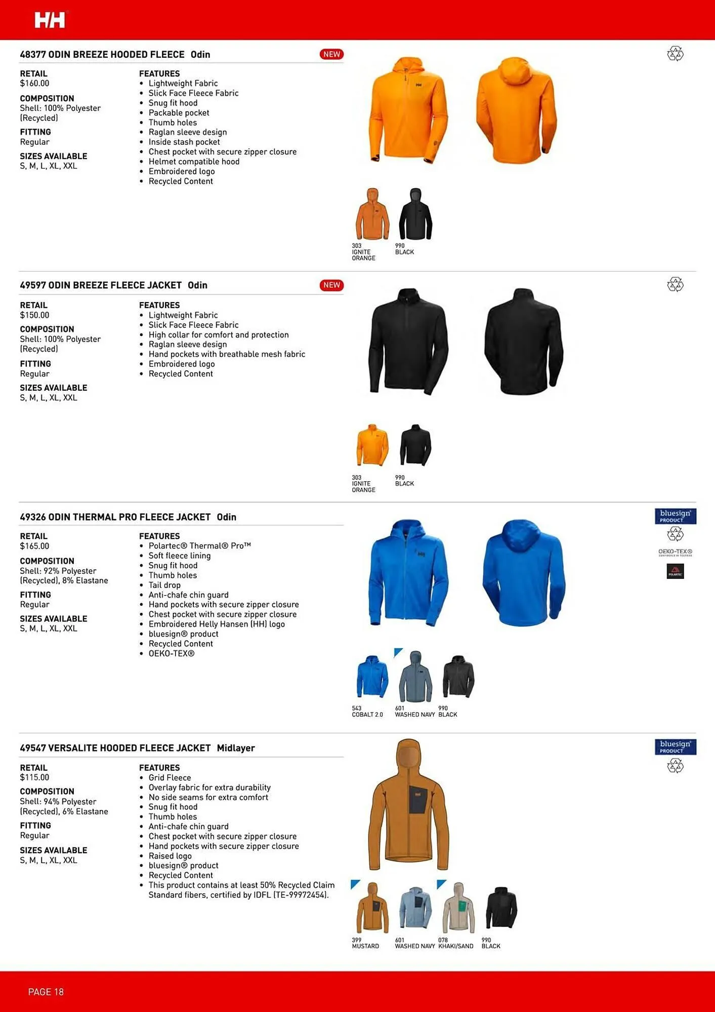 Helly Hansen flyer from March 12 to May 31 2026 - flyer page 18