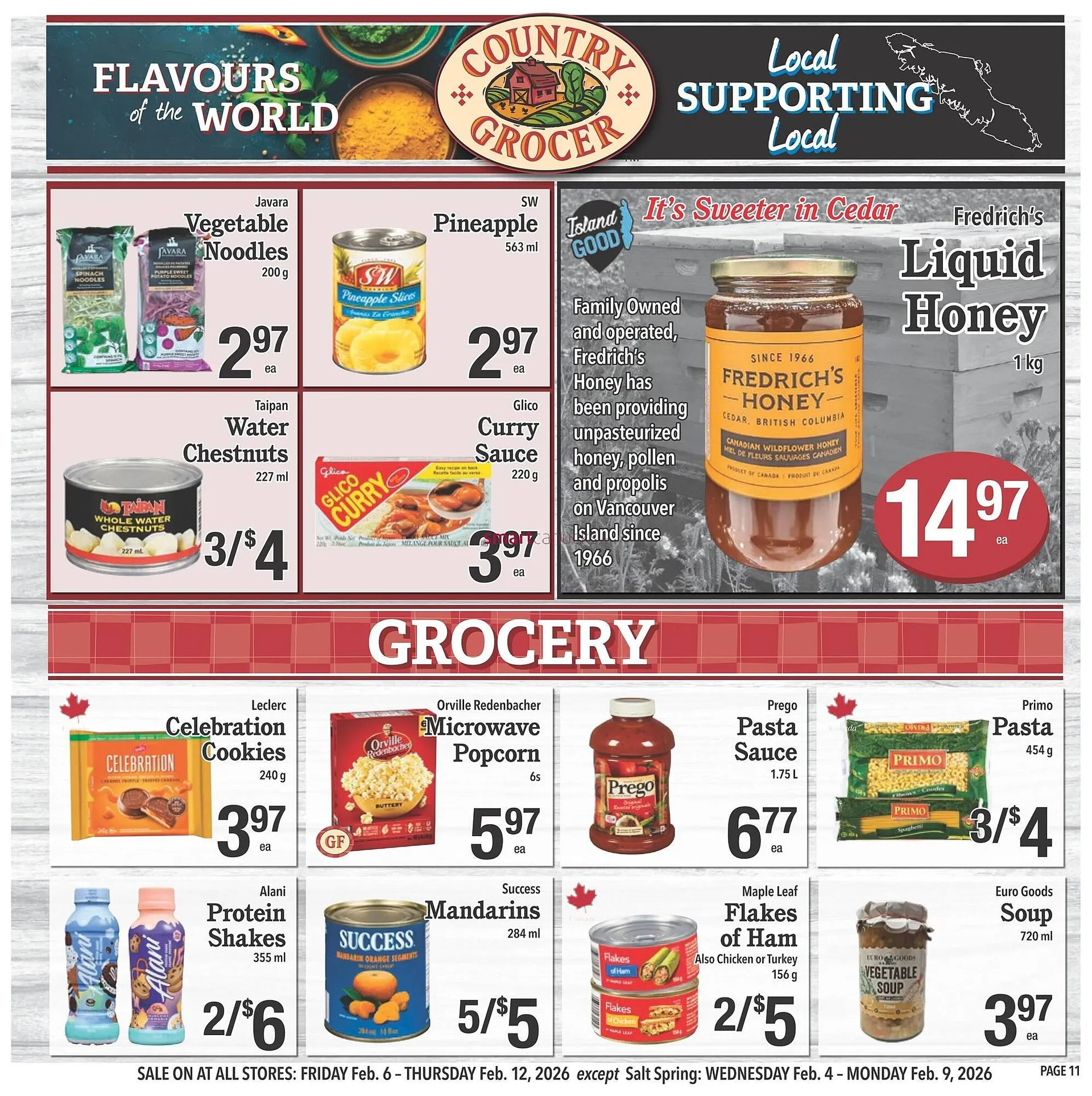 Country Grocer flyer from February 6 to February 12 2026 - flyer page 11