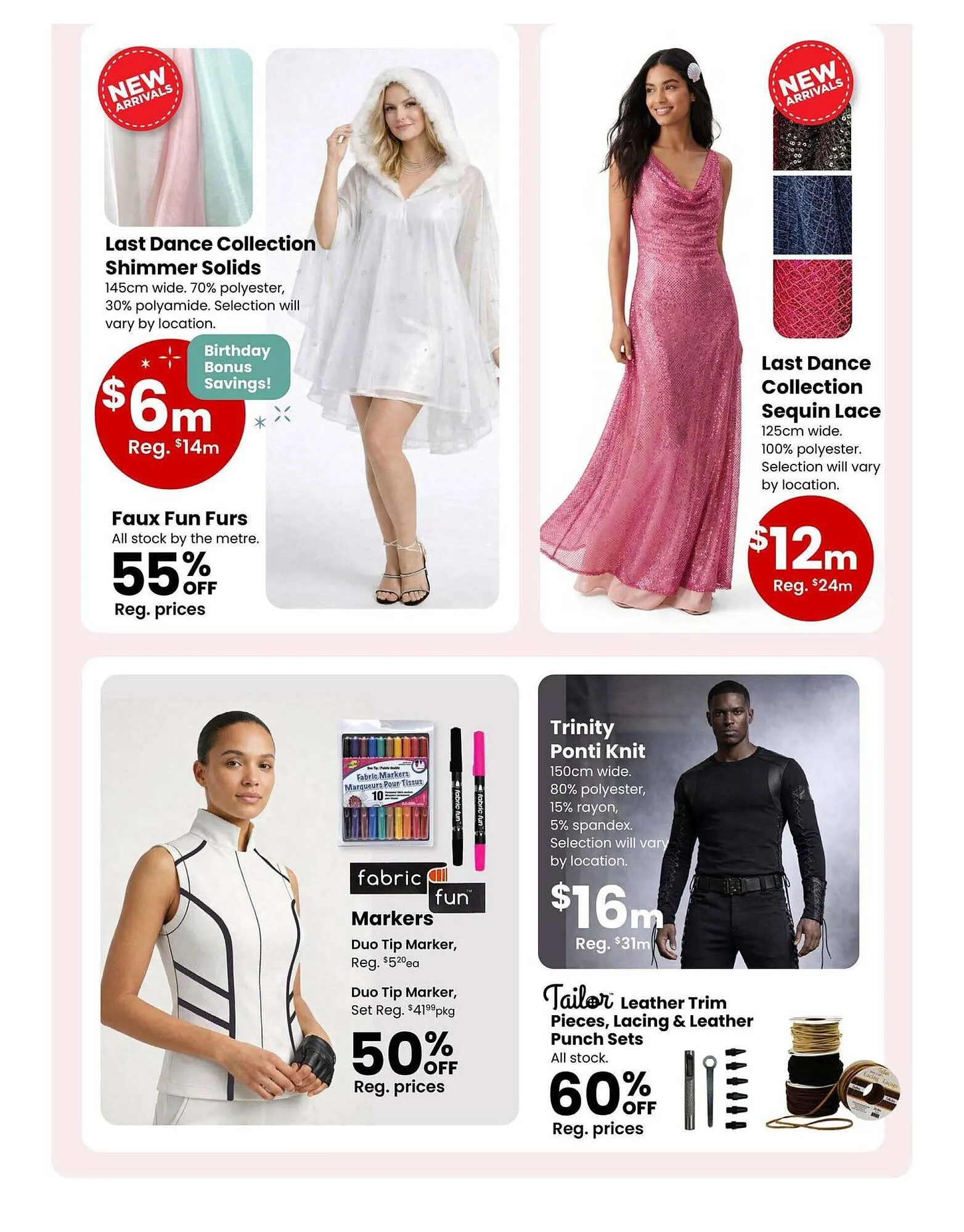 Fabricland flyer from March 2 to March 16 2026 - flyer page 11