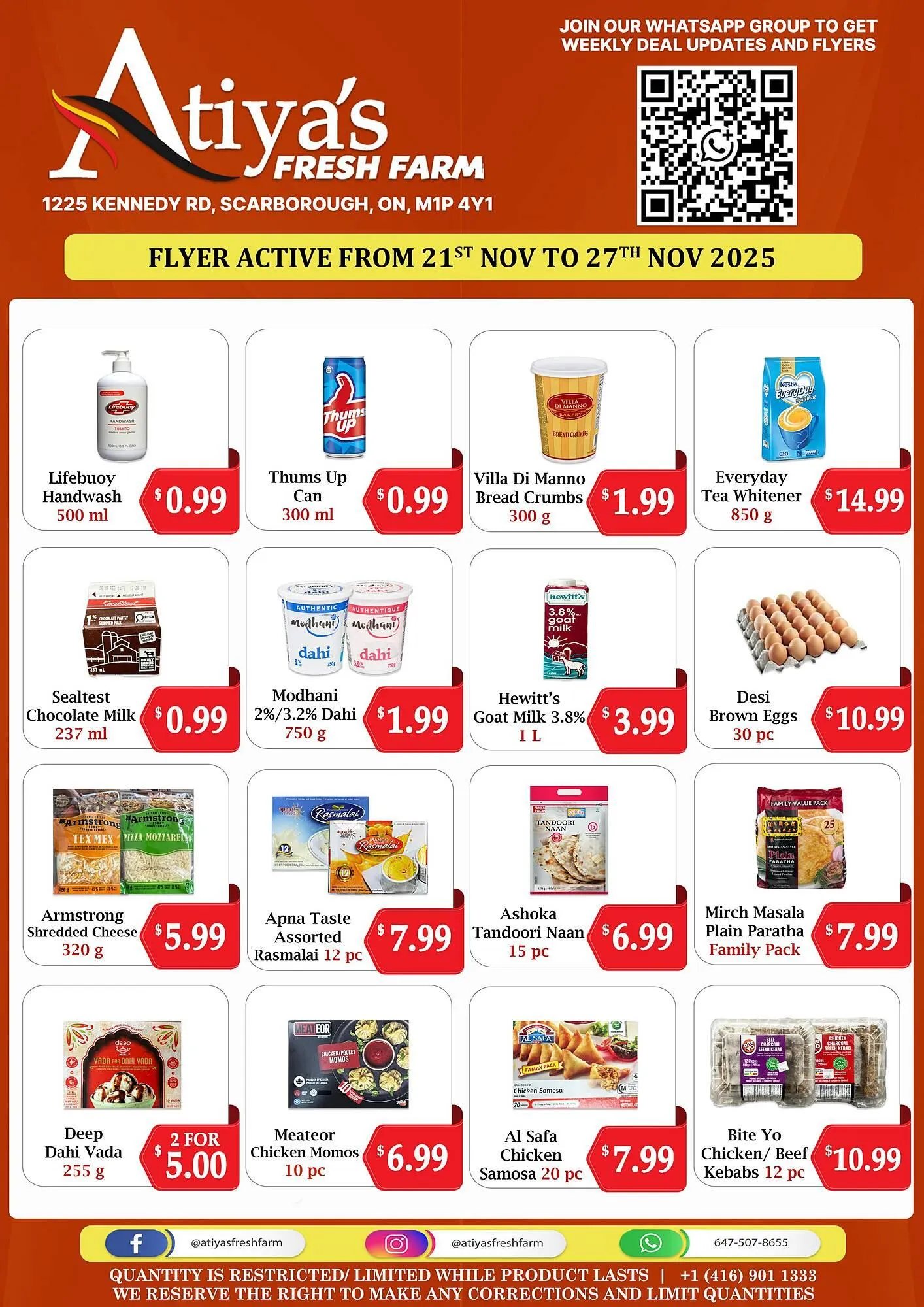Atiya's Fresh Farm flyer from November 23 to December 6 2025 - flyer page 3
