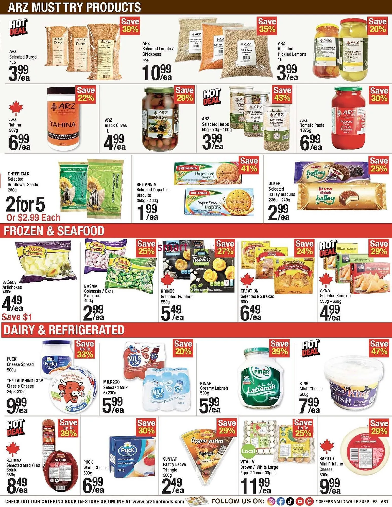 Arz Fine Foods flyer from January 16 to January 22 2026 - flyer page 3
