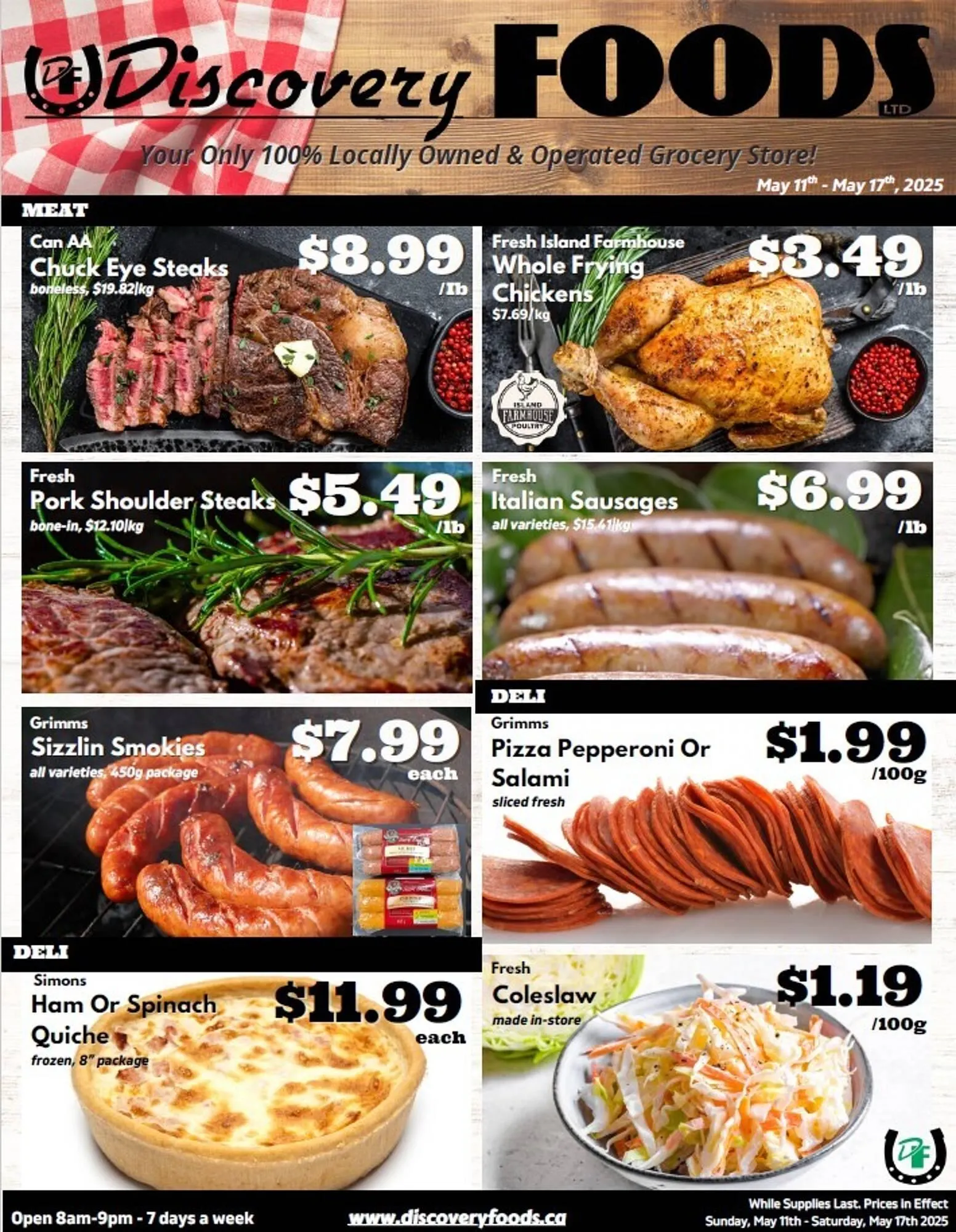 Discovery Foods flyer from May 11 to May 24 2025 - flyer page 1