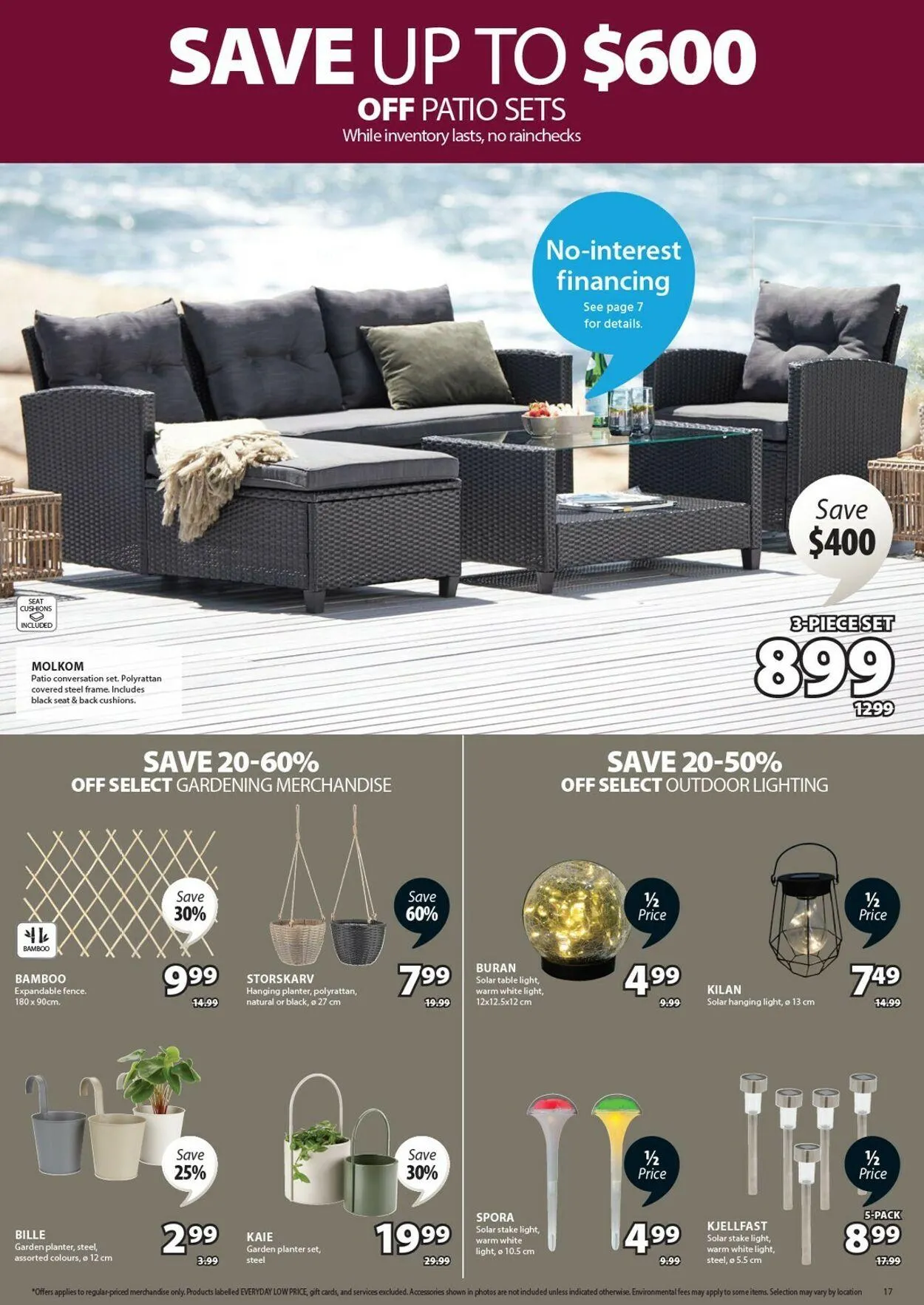 JYSK Current flyer from August 28 to September 11 2025 - flyer page 17