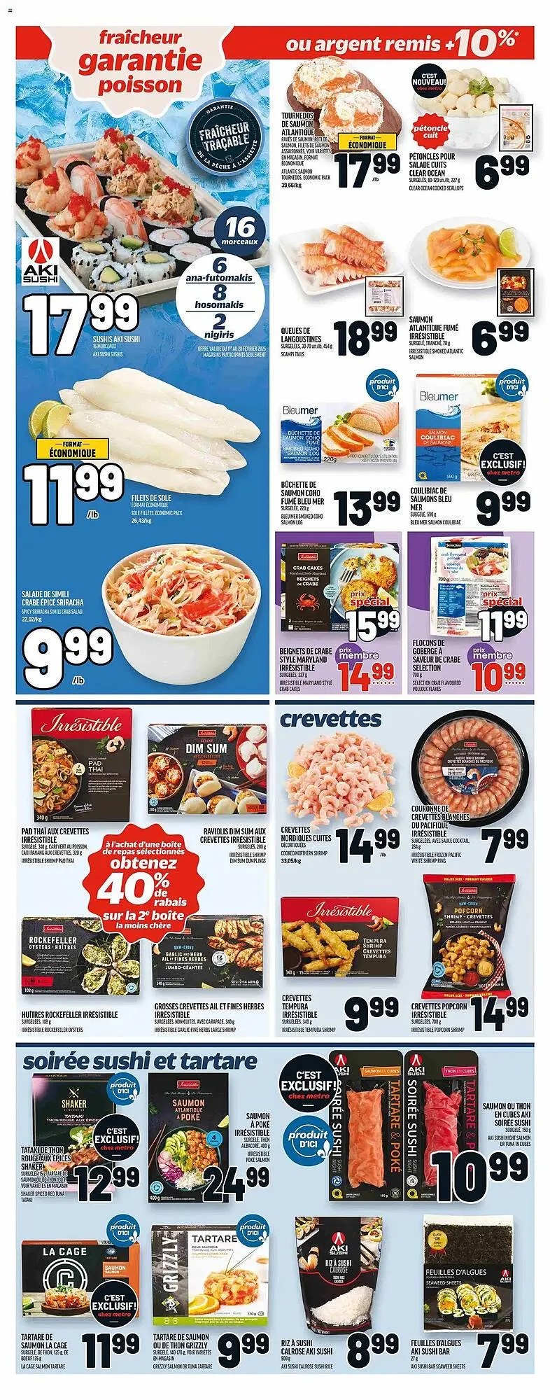 Metro flyer from February 6 to February 12 2025 - flyer page 11