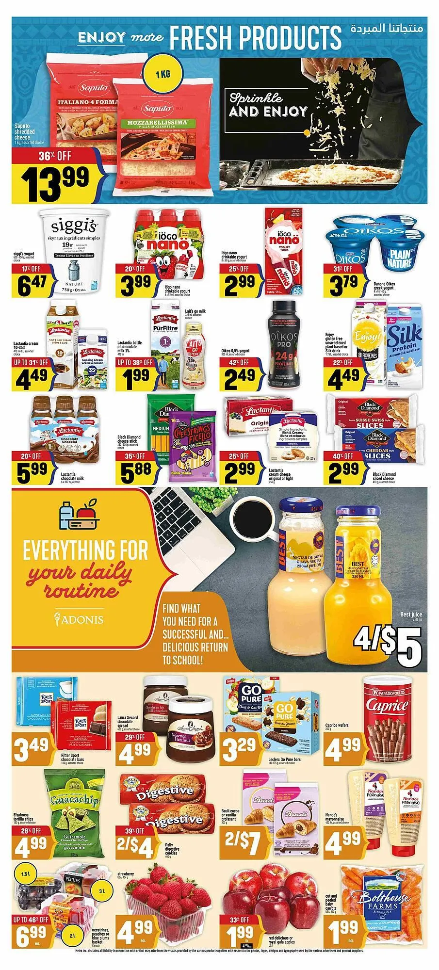 Marché Adonis flyer from September 3 to September 10 2025 - flyer page 10