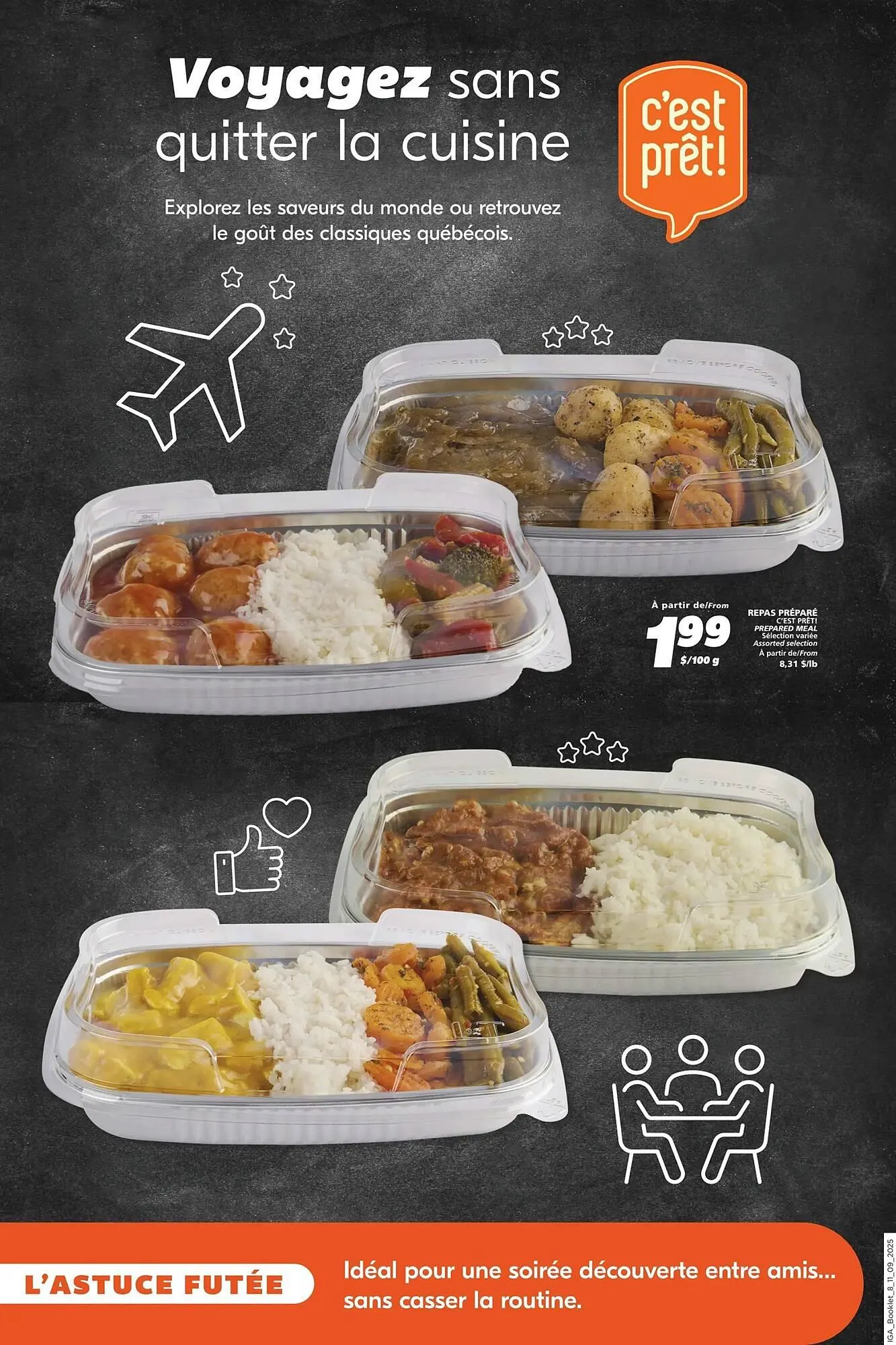 IGA flyer from September 11 to September 24 2025 - flyer page 23