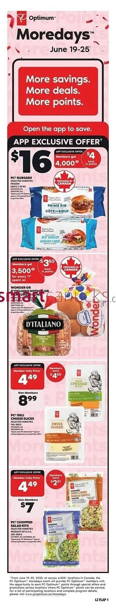 Loblaws flyer from June 19 to June 25 2025 - flyer page 1