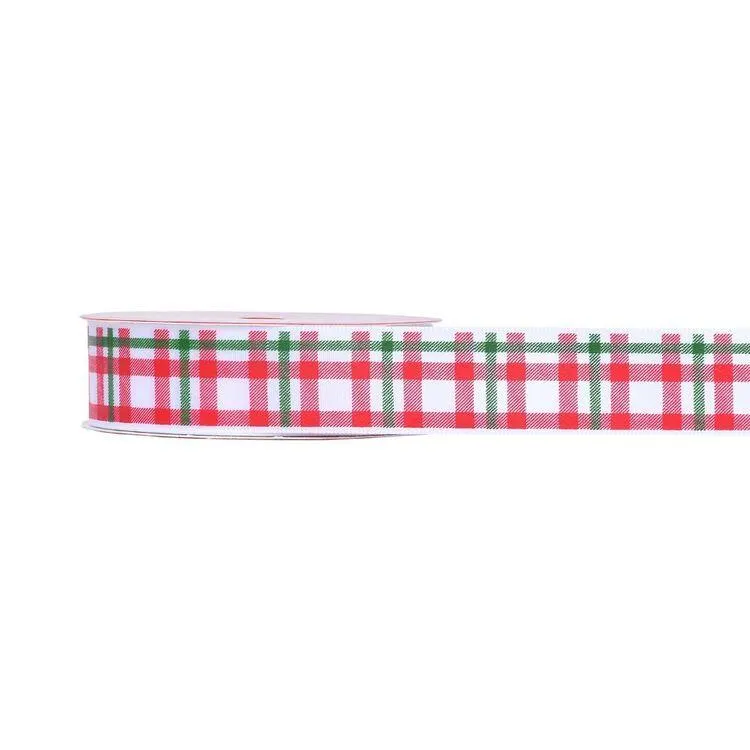 Jolly & Joy Holiday Tartan Ribbon Tartan