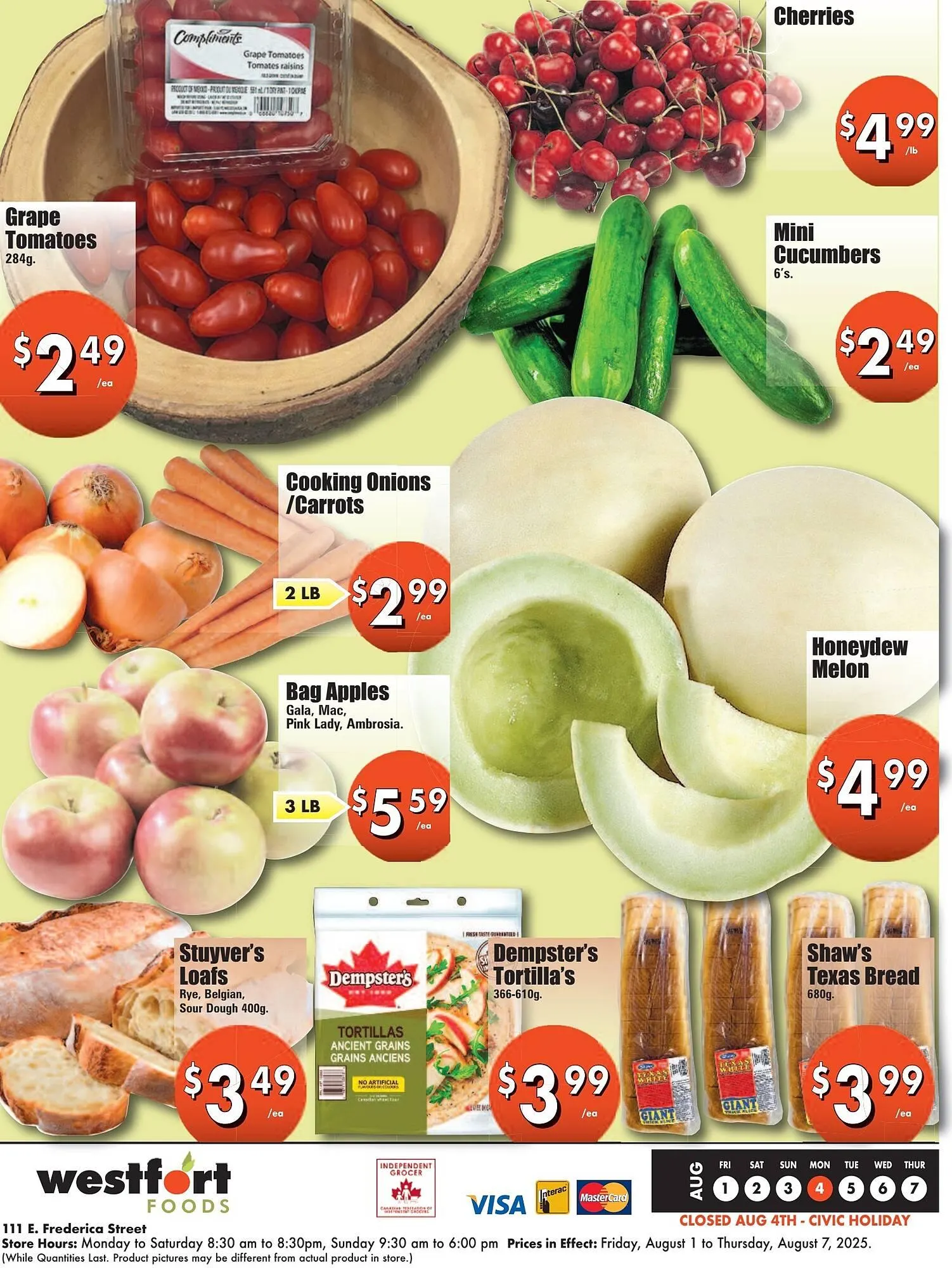 Westfort Foods flyer from August 1 to August 7 2025 - flyer page 4