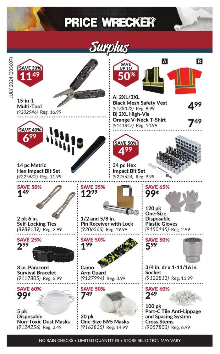 Price Wrecker from July 1 to July 31 2024 - flyer page 11