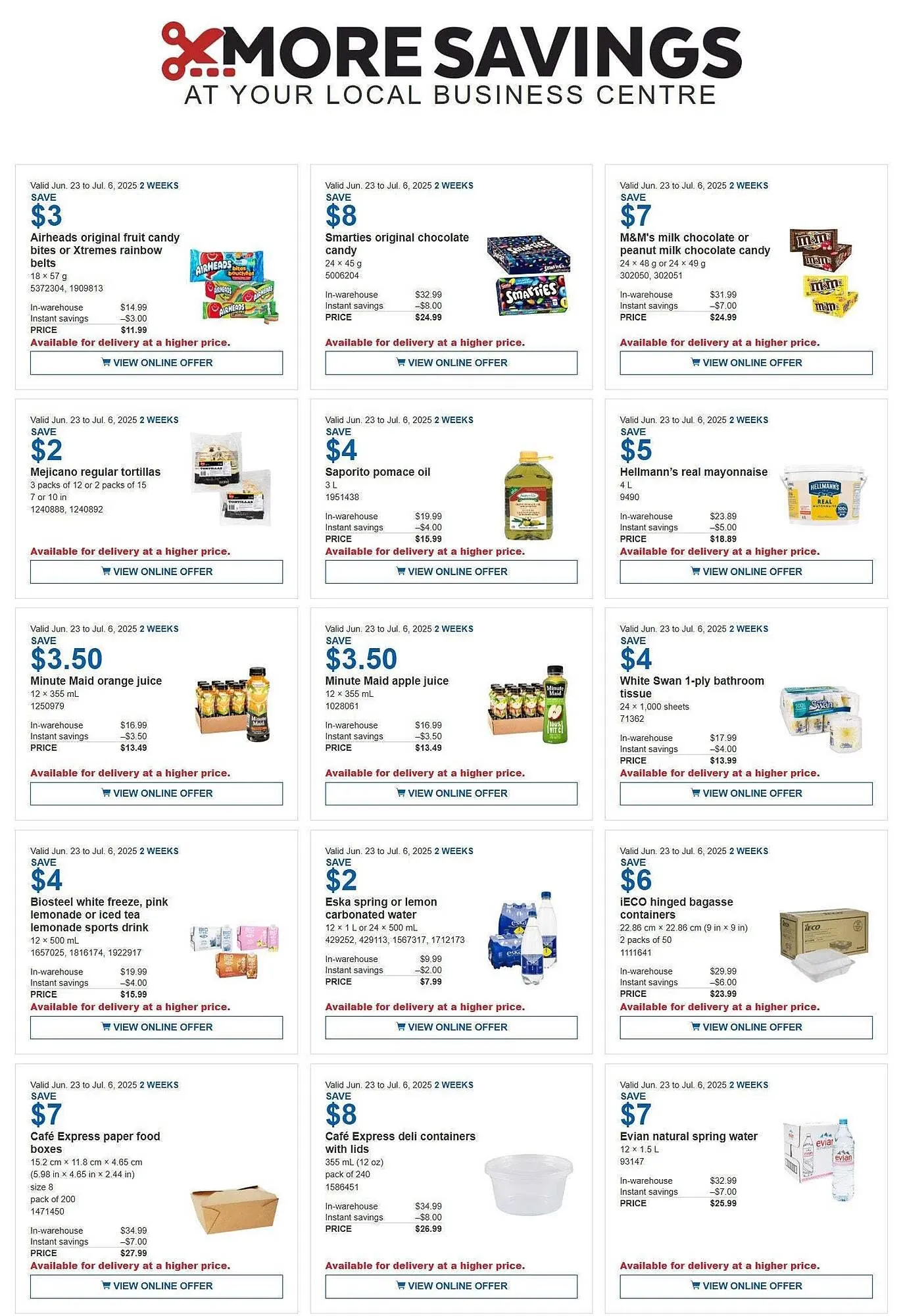 Costco flyer from June 23 to July 7 2025 - flyer page 1