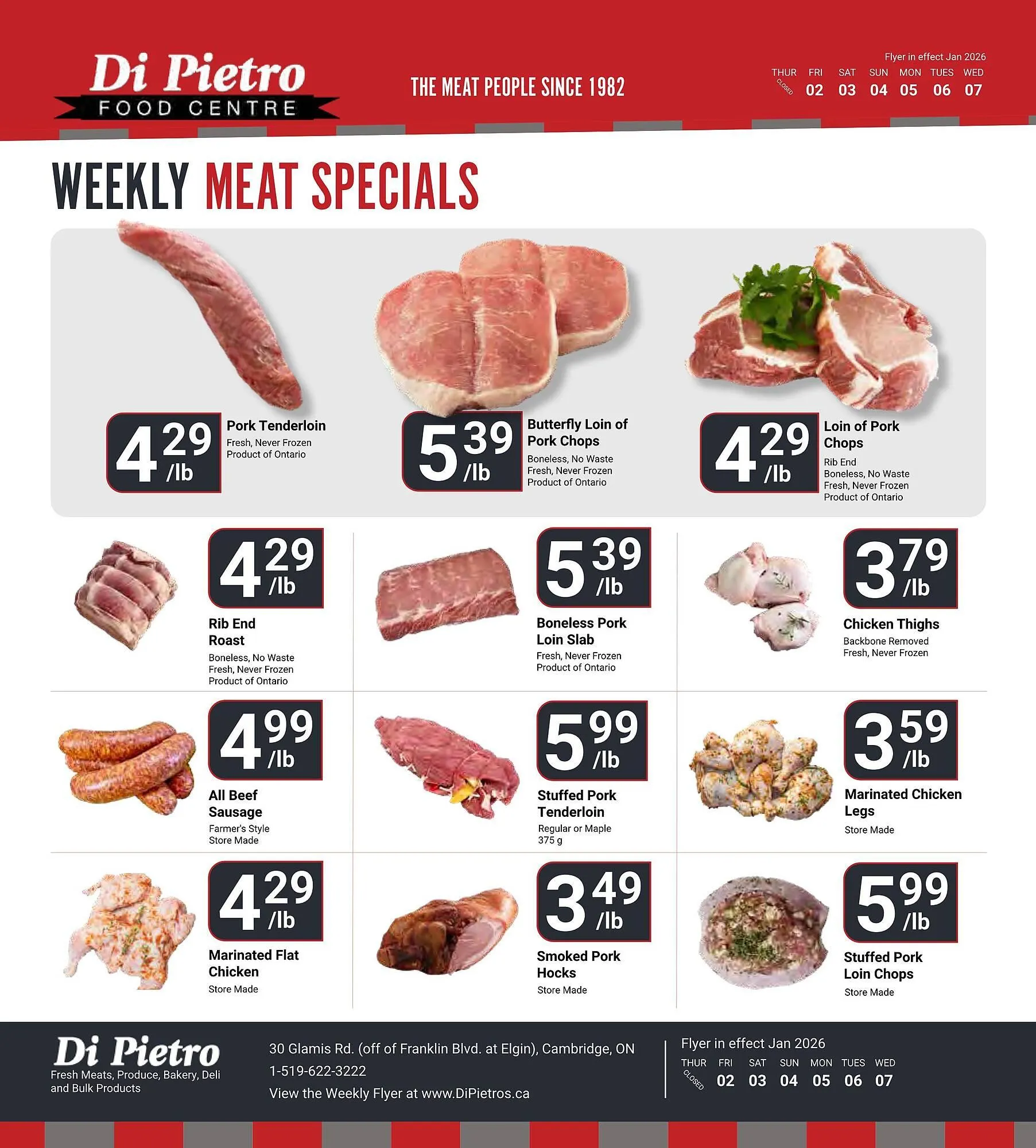 Di Pietro flyer from January 1 to January 7 2026 - flyer page 3