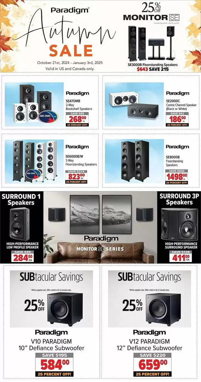 2001 Audio Video weekly flyer from November 29 to December 6 2024 - flyer page 9