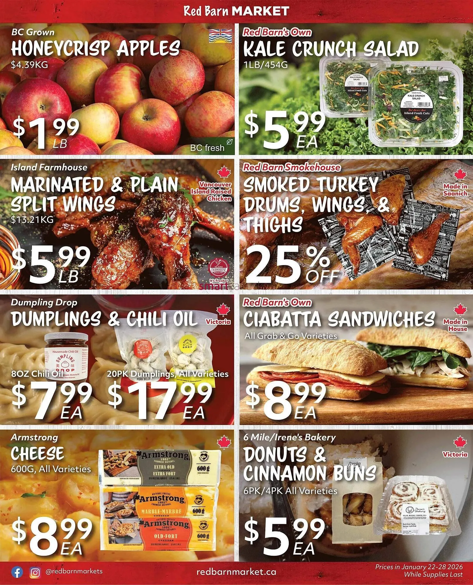 Red Barn Market flyer from January 22 to January 28 2026 - flyer page 2