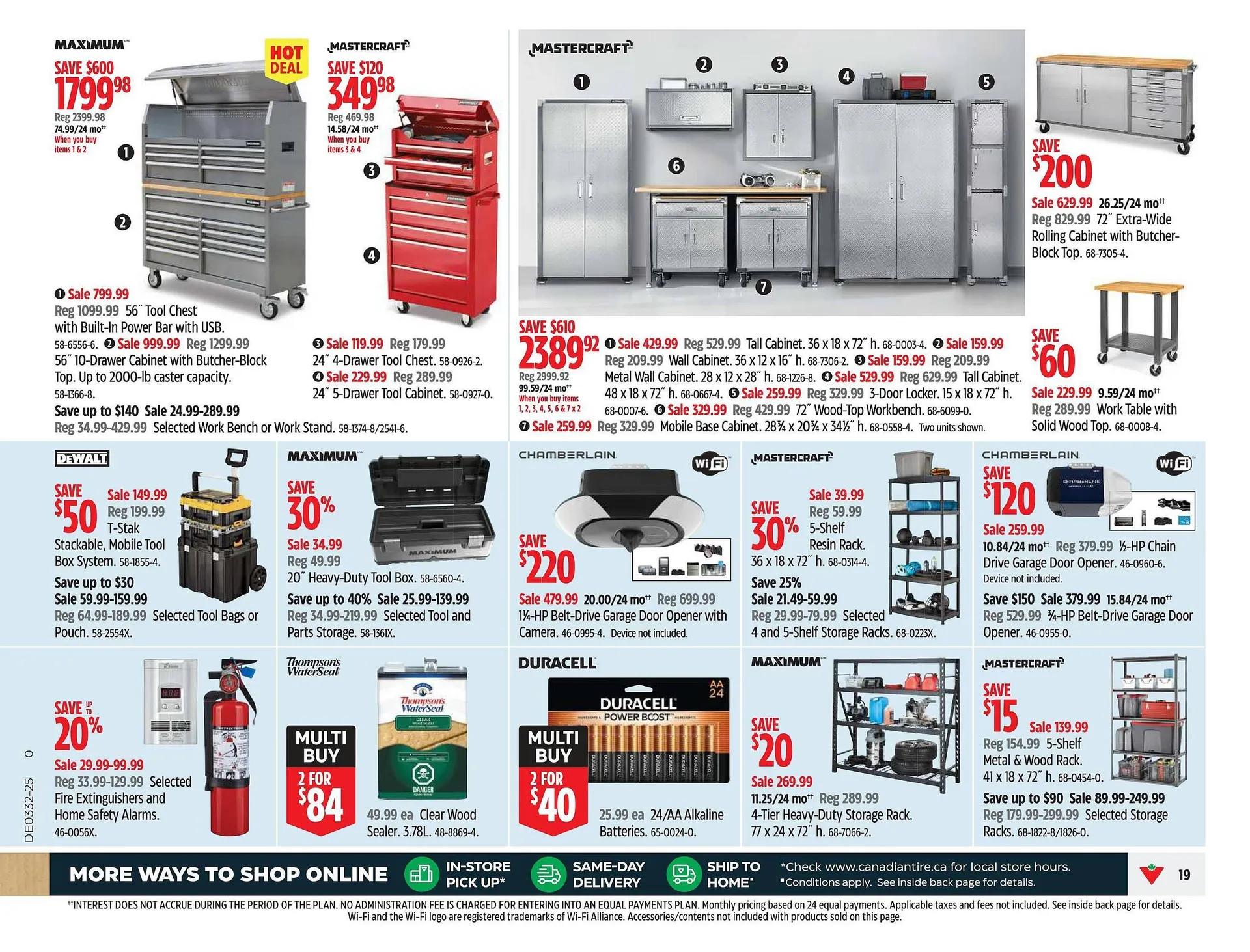 Canadian Tire flyer from July 31 to August 20 2025 - flyer page 19
