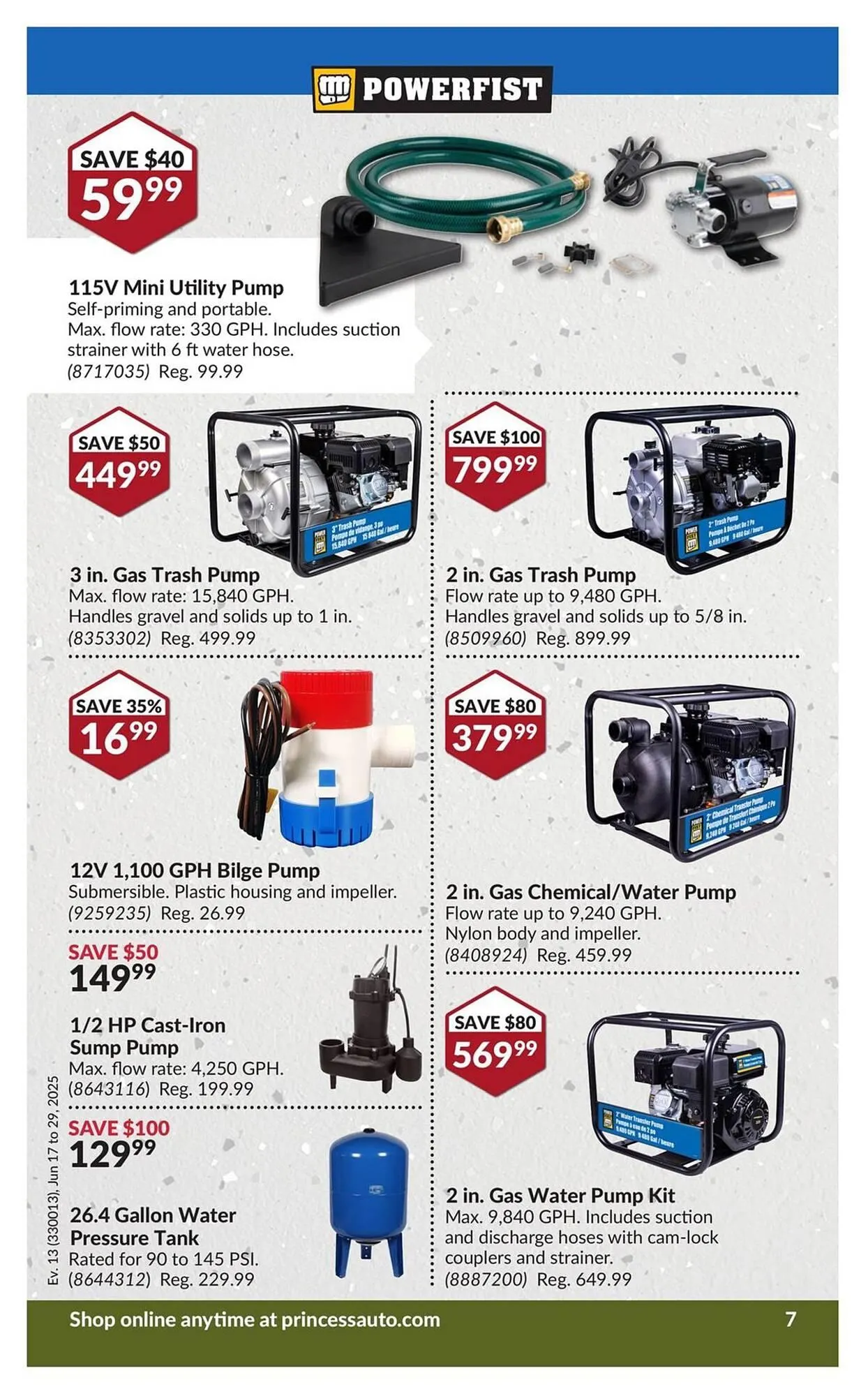 Princess Auto flyer from June 17 to June 29 2025 - flyer page 13