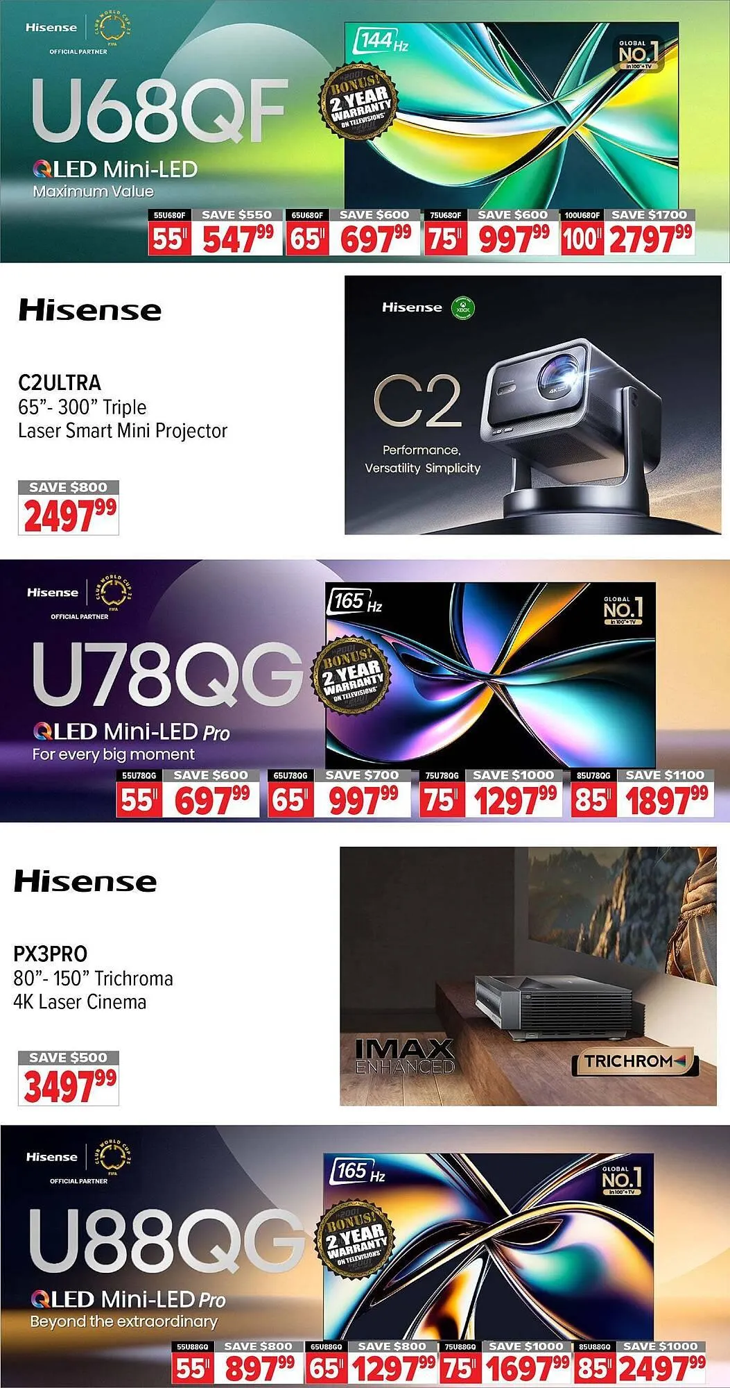 2001 Audio Video flyer from December 25 to January 1 2026 - flyer page 8