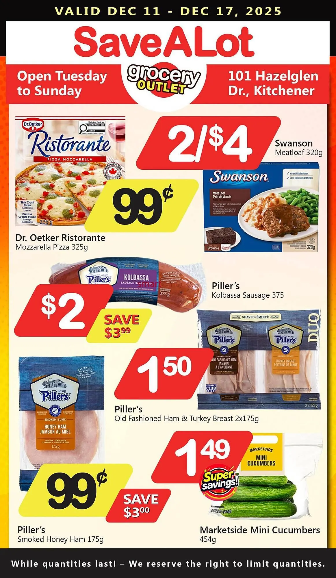 Save on Foods flyer from December 11 to December 18 2025 - flyer page 1