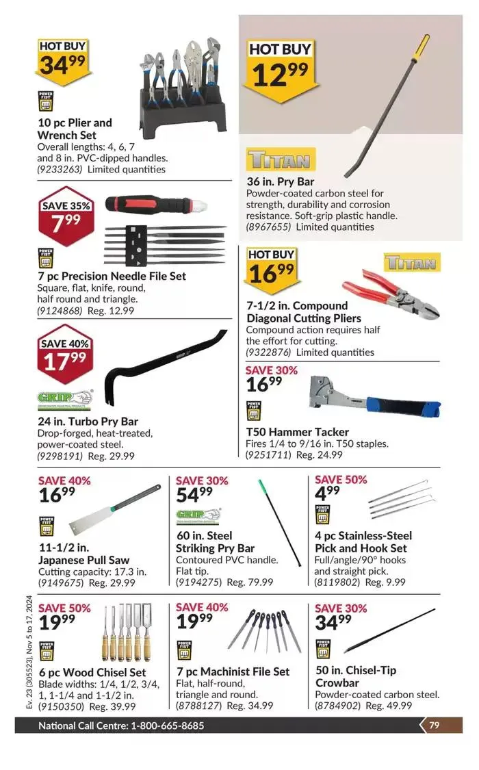 National Sale from November 5 to November 17 2024 - flyer page 83