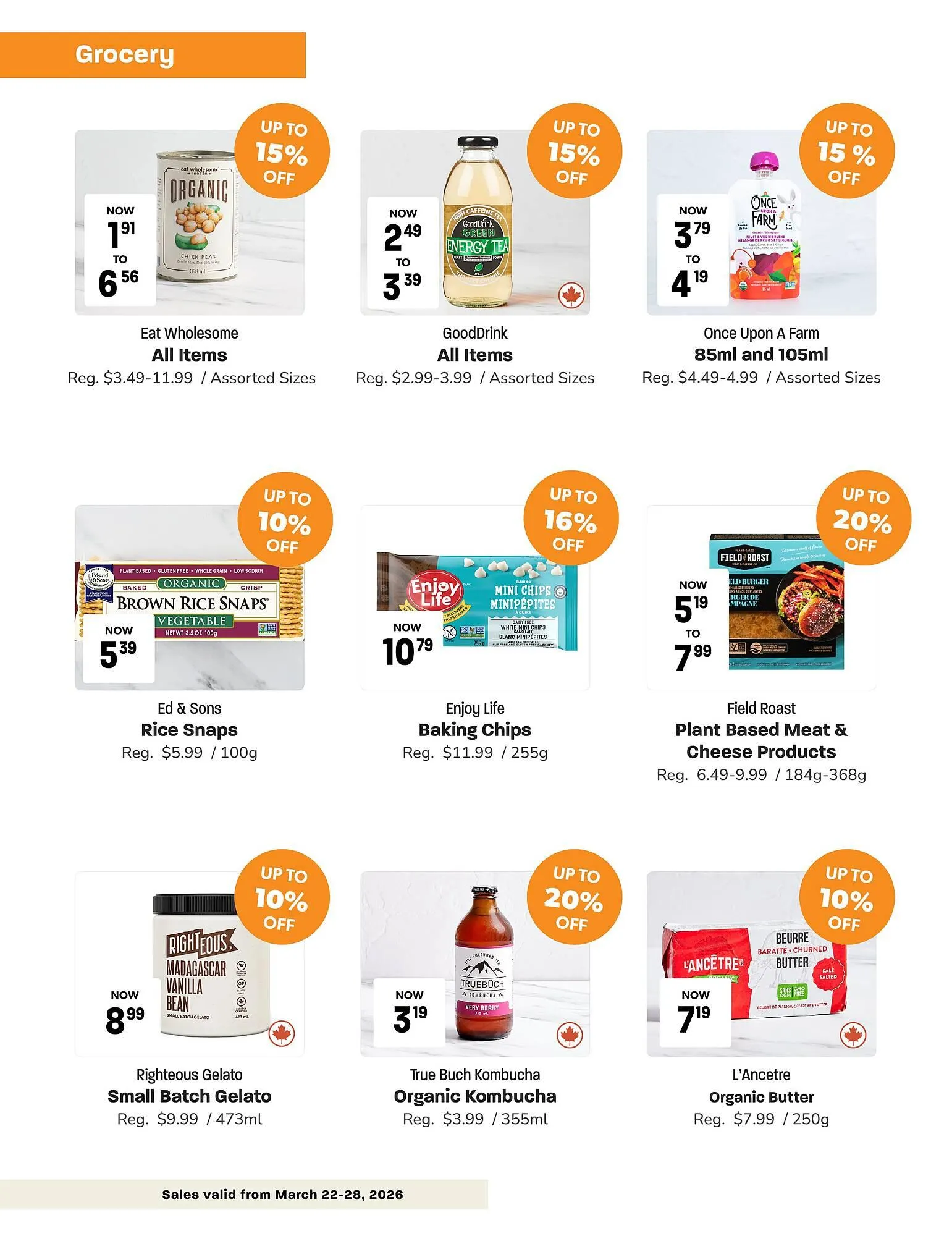 Blush Lane Organics flyer from March 22 to March 28 2026 - flyer page 3