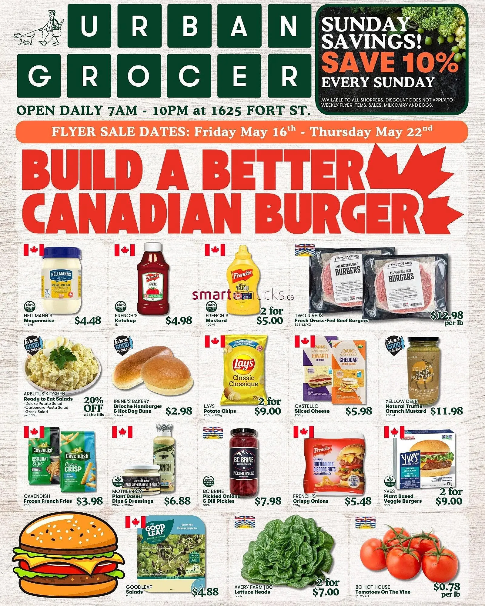 Urban Grocer flyer - 1