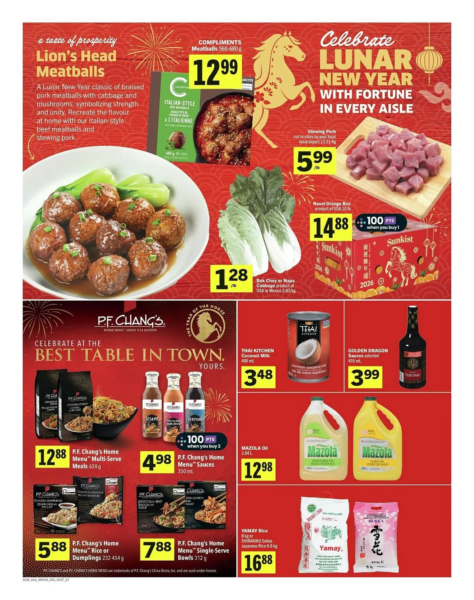 IGA flyer from January 30 to February 6 2026 - flyer page 12