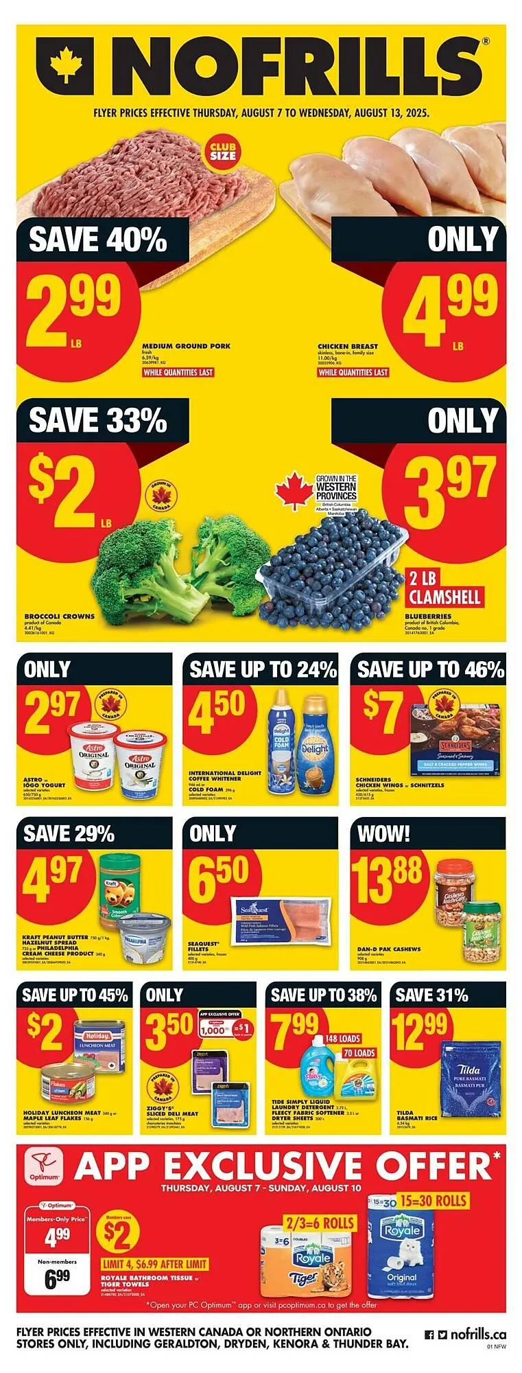 No Frills flyer from August 7 to August 13 2025 - flyer page 2
