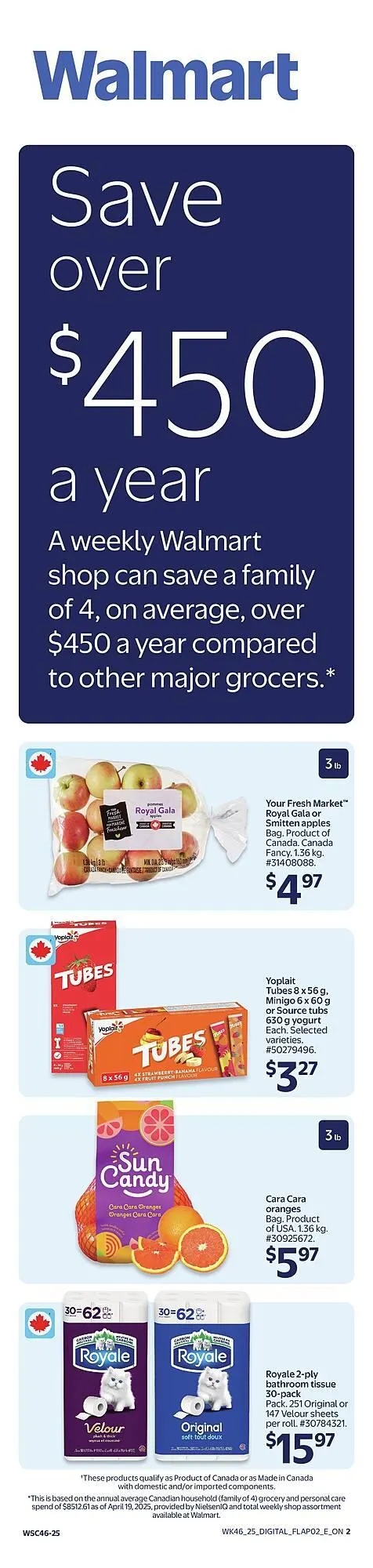 Walmart flyer from December 11 to December 18 2025 - flyer page 3